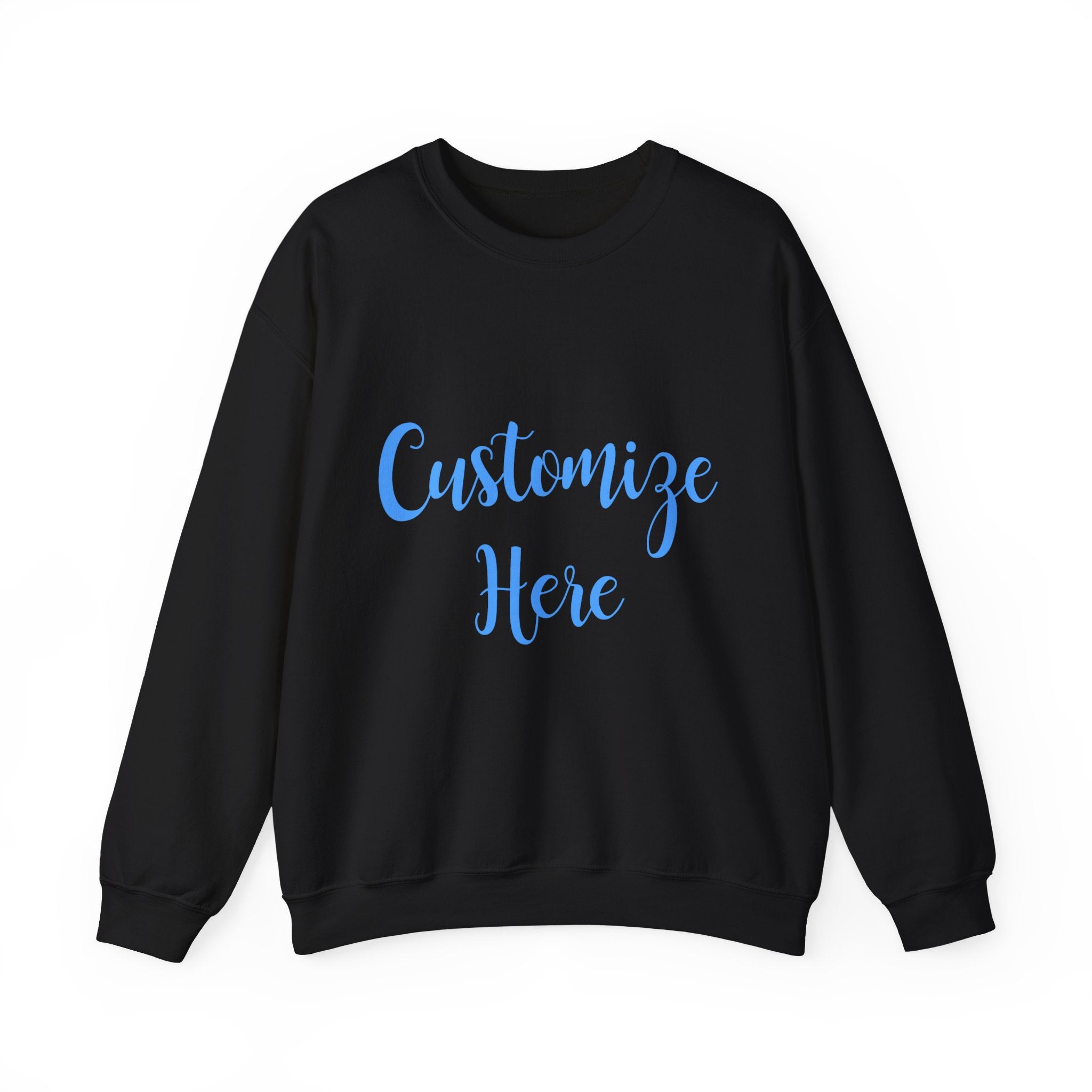 Customizable Light Blue Gameday Crewneck Sweatshirt | College Apparel, Game Day Hoodie, Sports Fan Gear, Customize to Say Anything you Want
