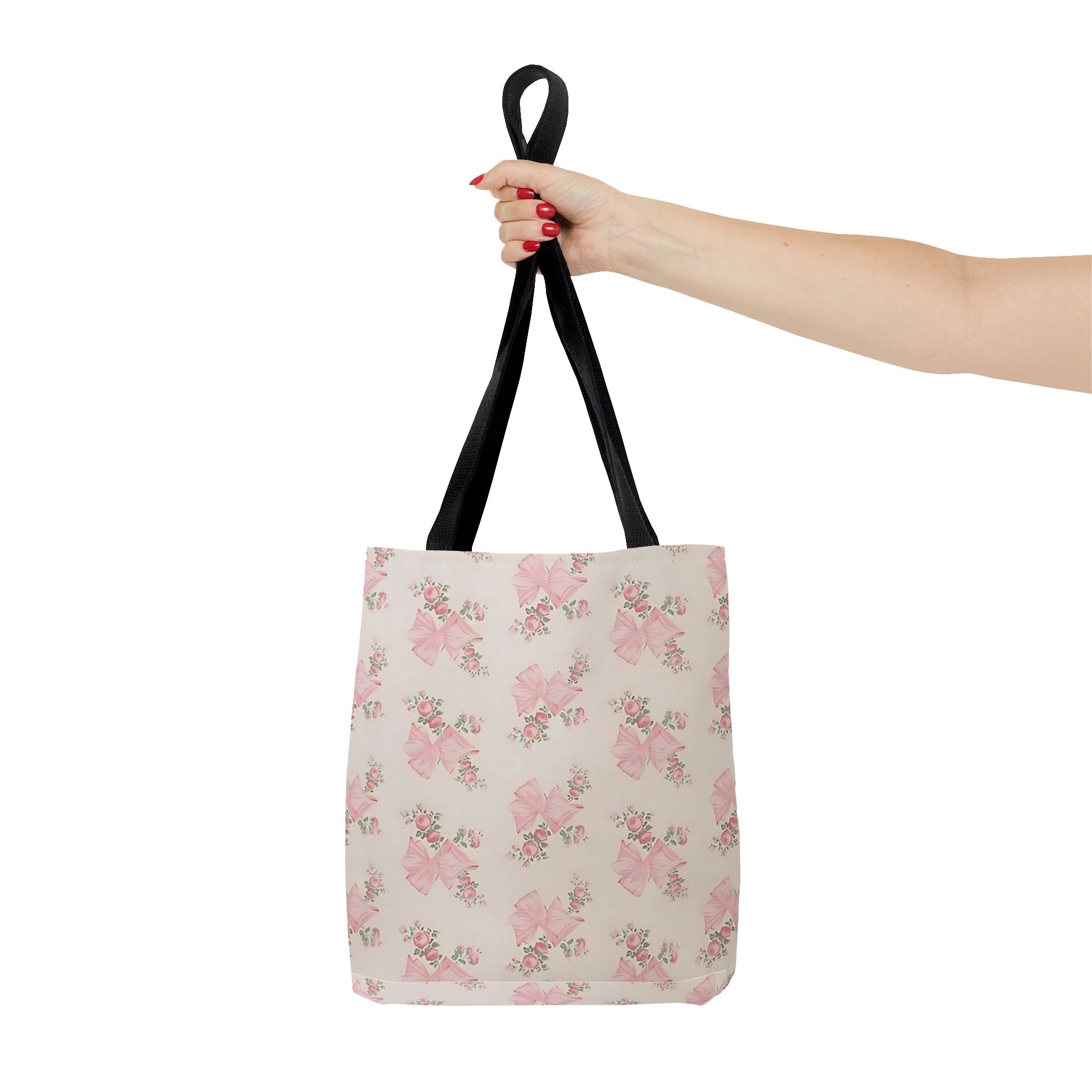Customizable Tote Bag - Floral Whimsical Girly Aesthetic Design