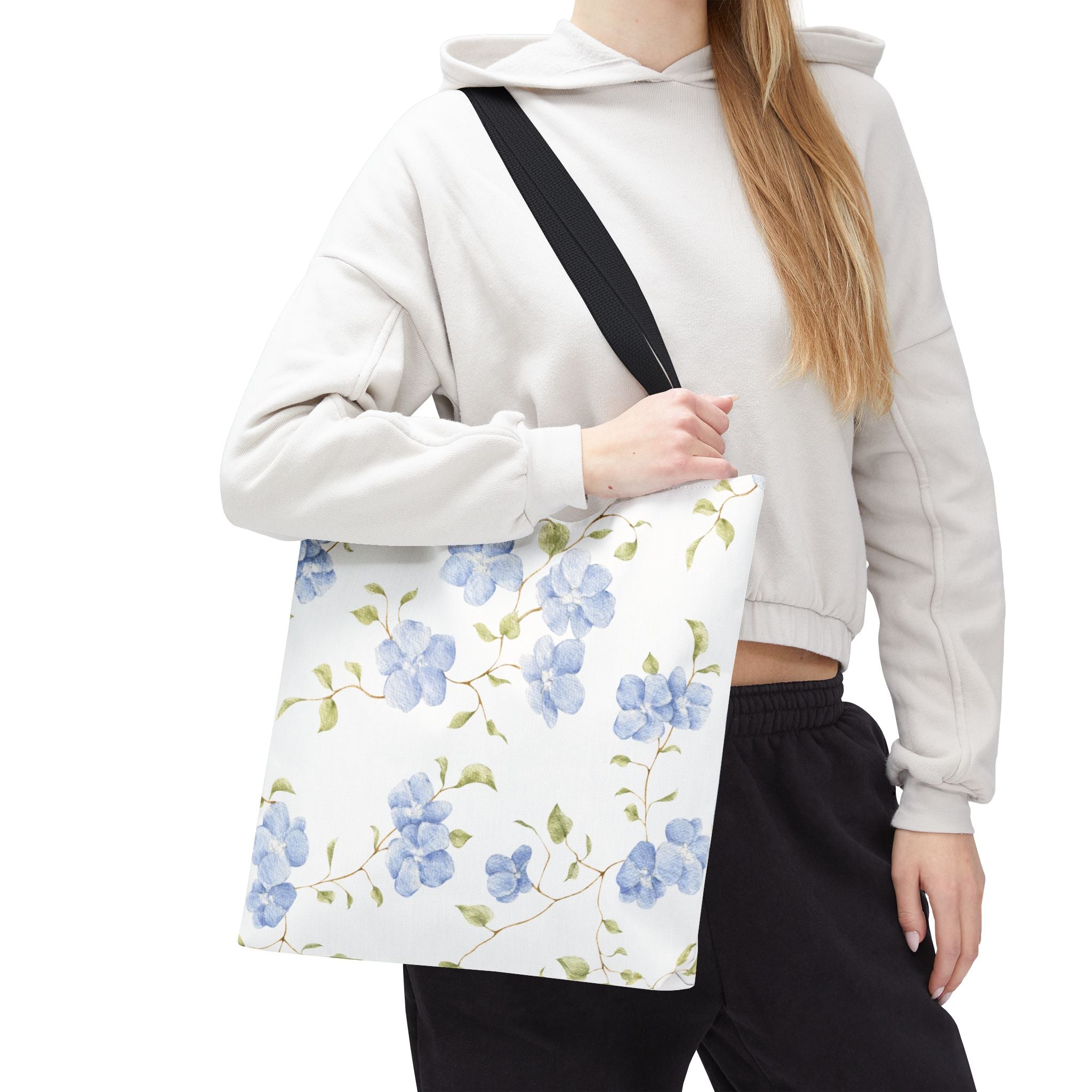 Floral Tote Bag, Stylish Eco-Friendly Bag, Gift for Her, Beach Bag, Shopping Tote, College Bag