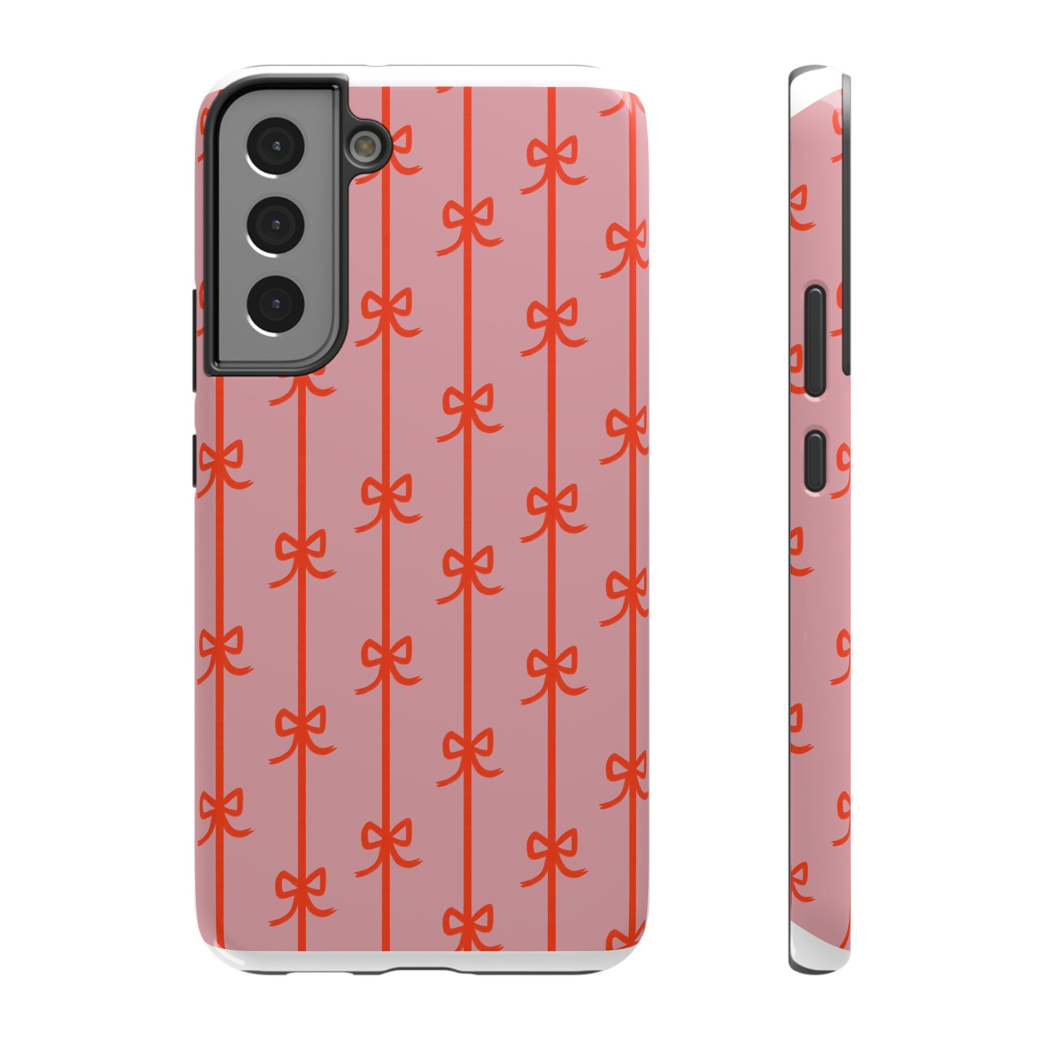 Customizable: Cute Bow Pattern Phone Case