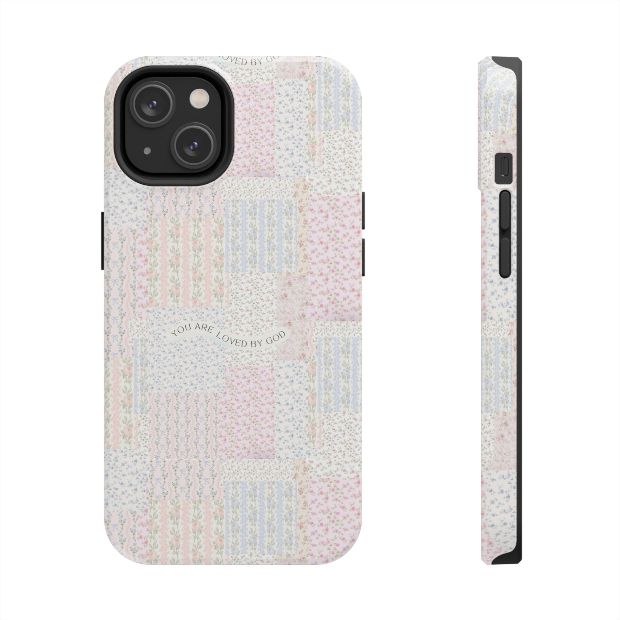 Floral Tough Phone Cases, Protective Phone Cover, Inspirational Tech Accessory, Gift for Her, Fashionable Phone Case, Unique Design