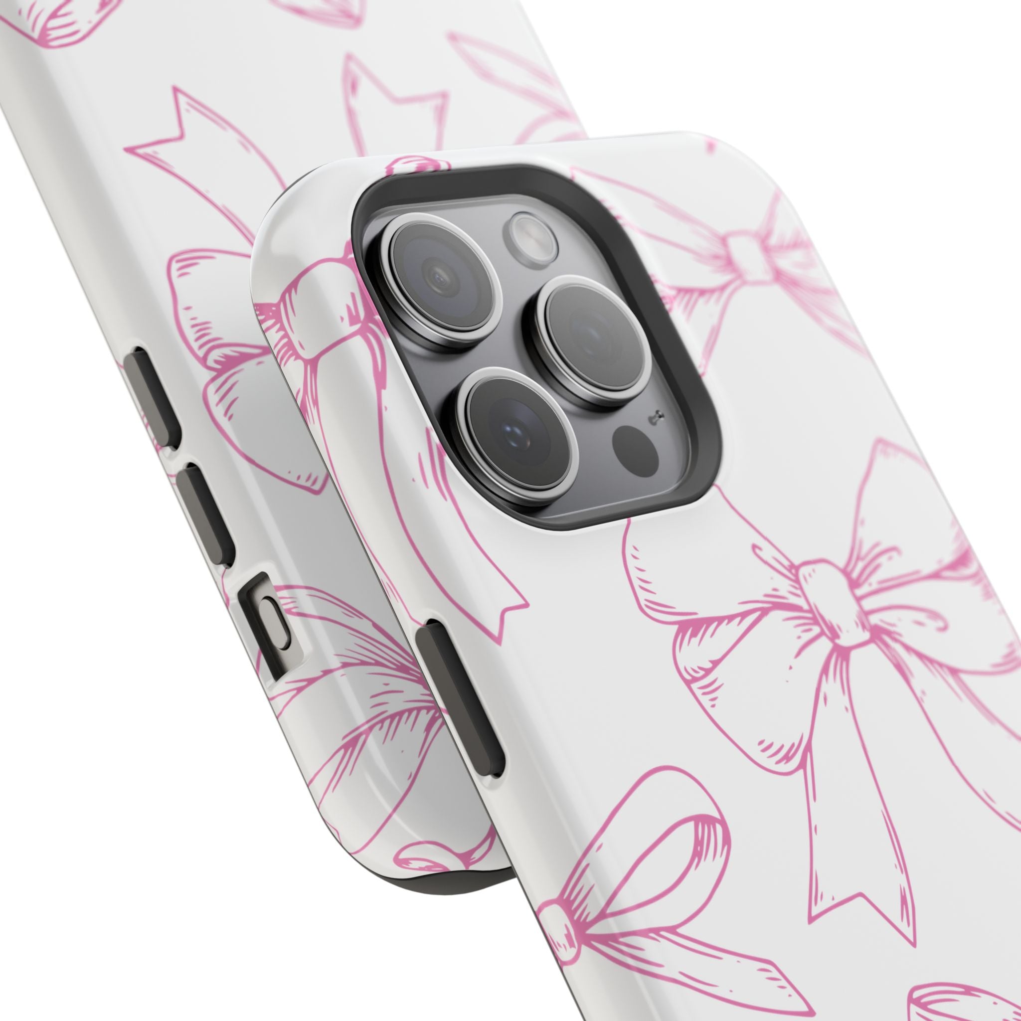 Customizable: Cute Bow Pattern Phone Case