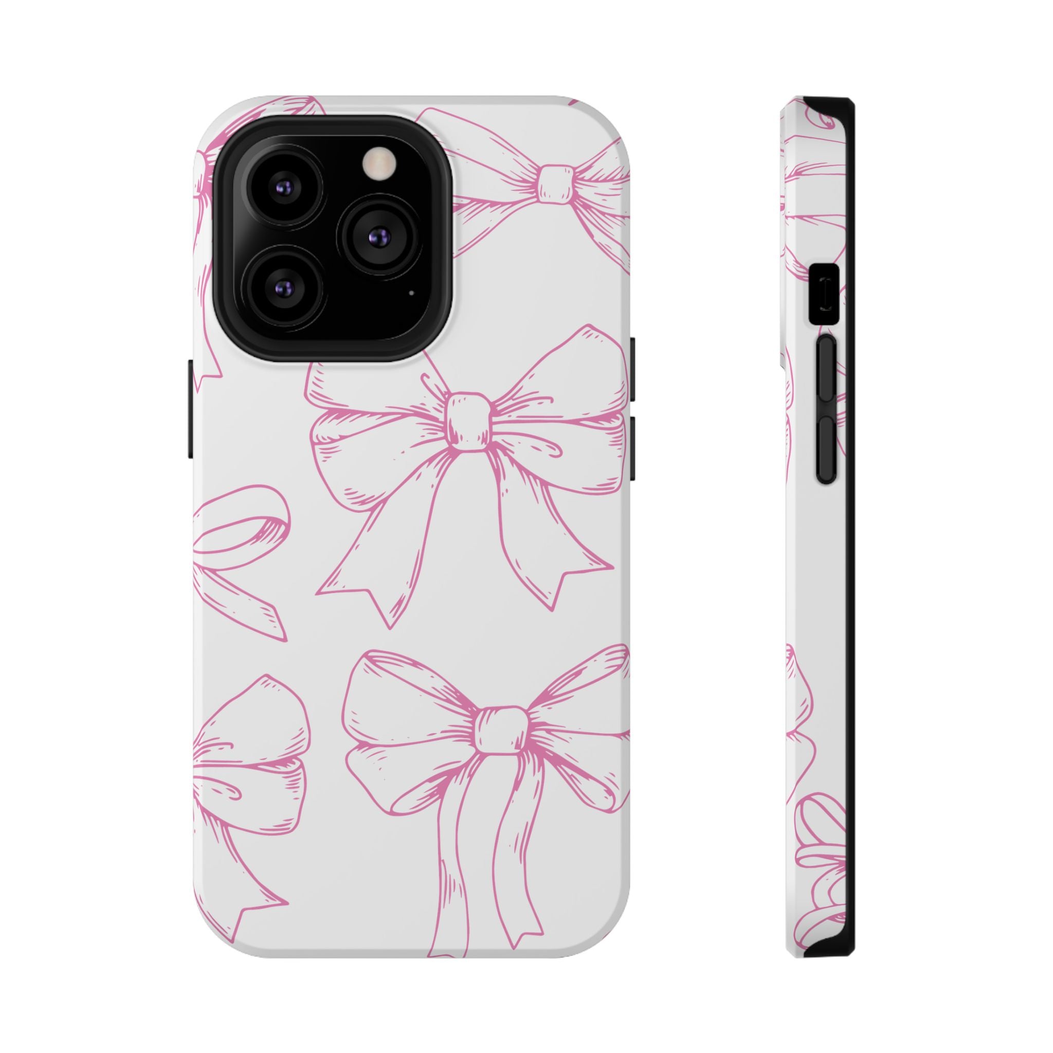 Customizable: Cute Bow Pattern Phone Case