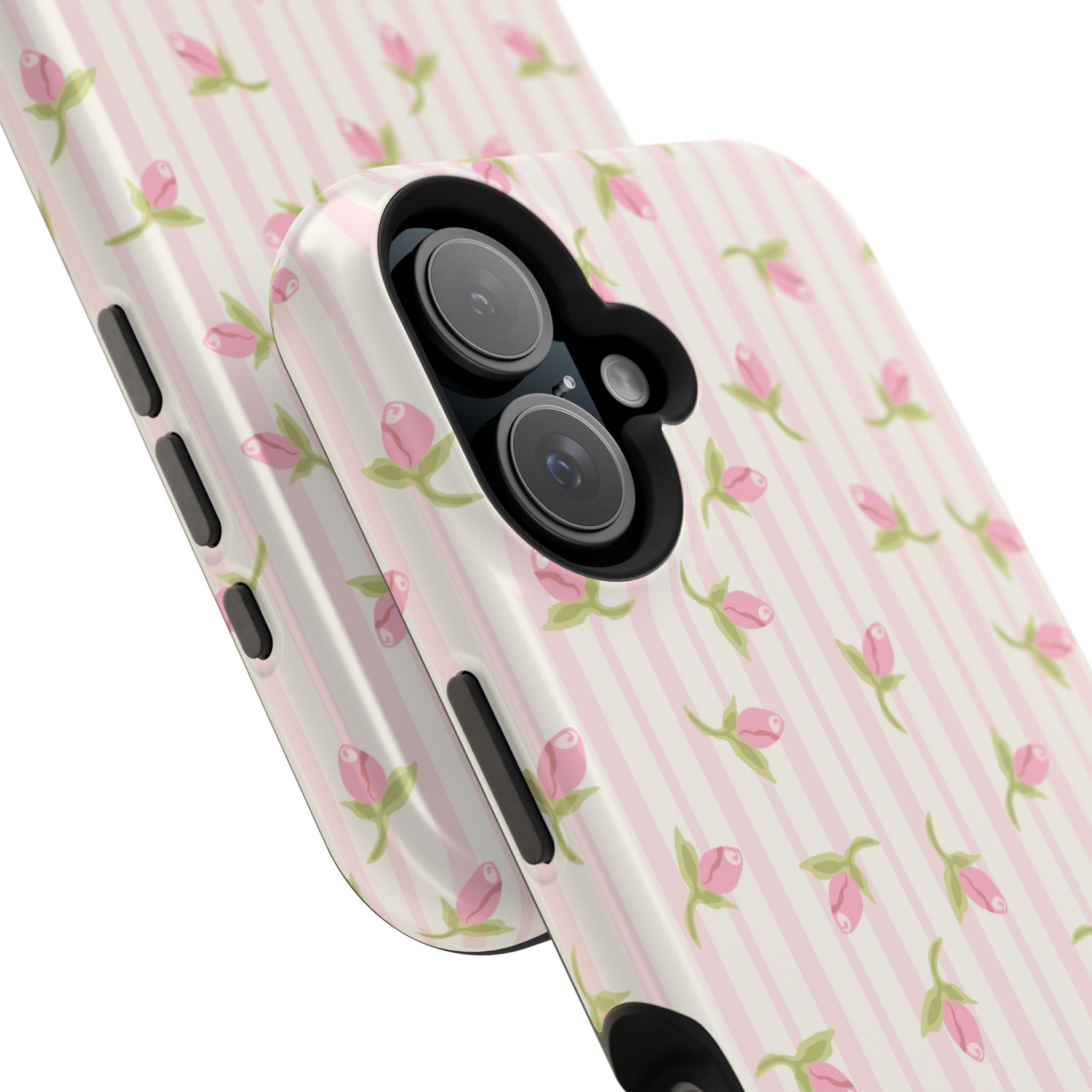 Customizable: Floral Impact-Resistant Phone Case
