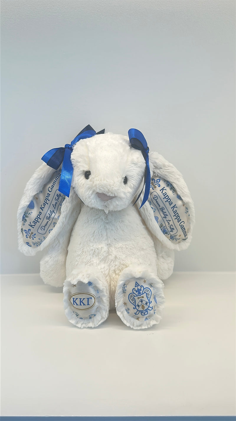 Kappa Kappa Gamma (KKG) Sorority Jellycat Bunny