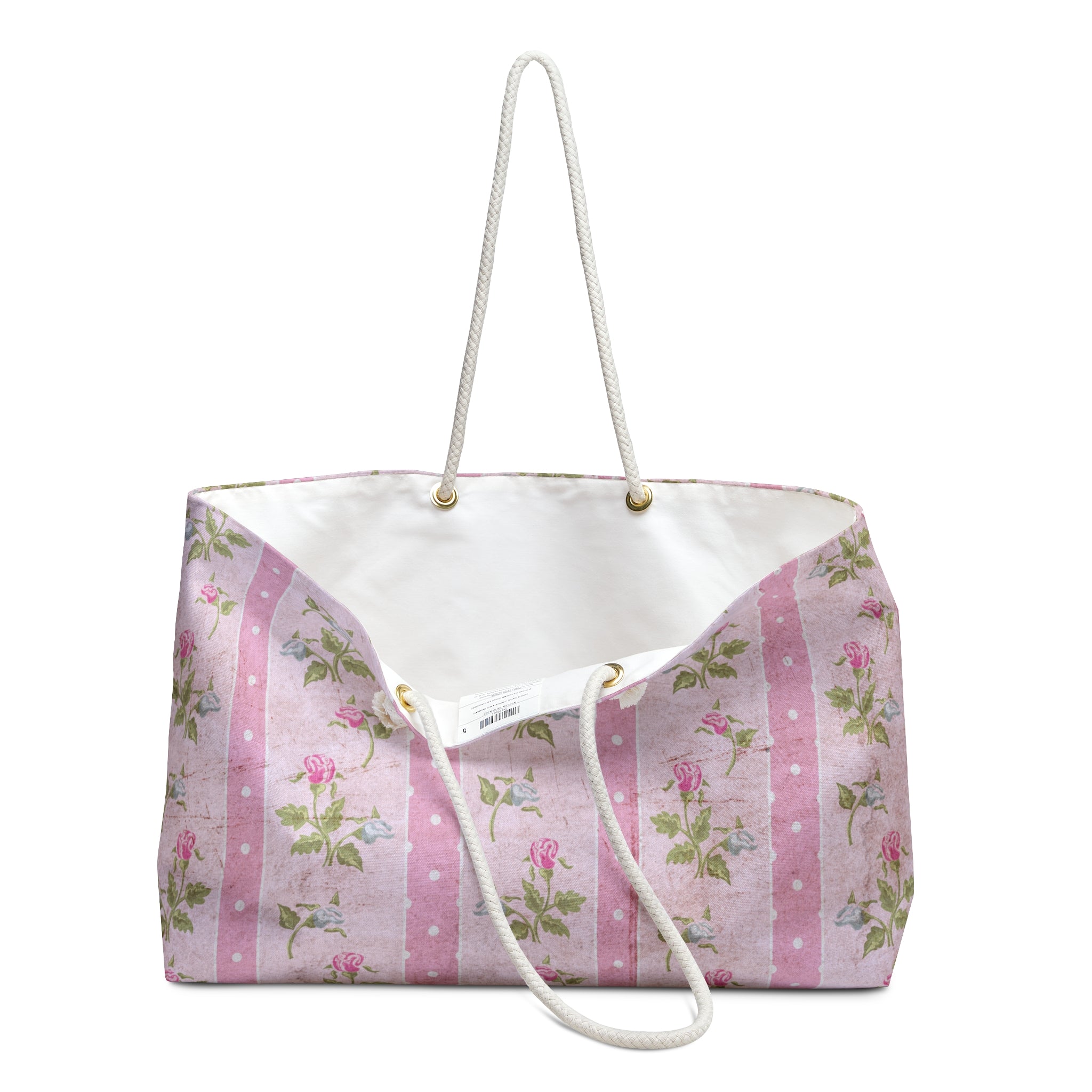 Floral Weekender Bag, Travel Tote, Overnight Bag, Beach Bag, Diaper Bag, Gift for Her