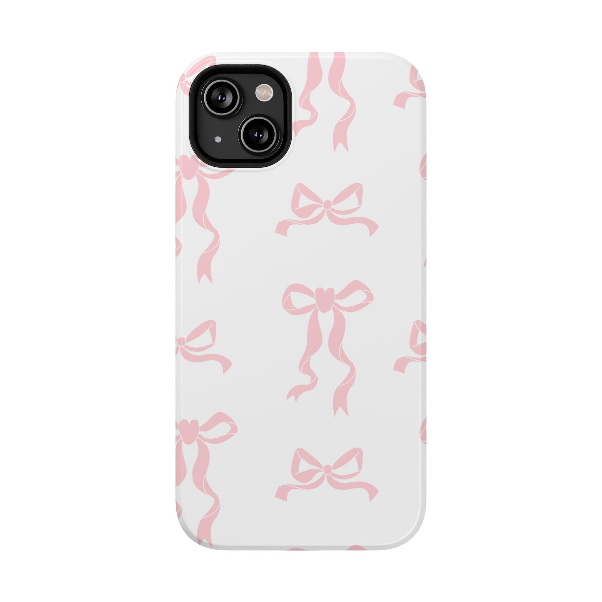 Customizable Cute Bow Pattern Phone Case