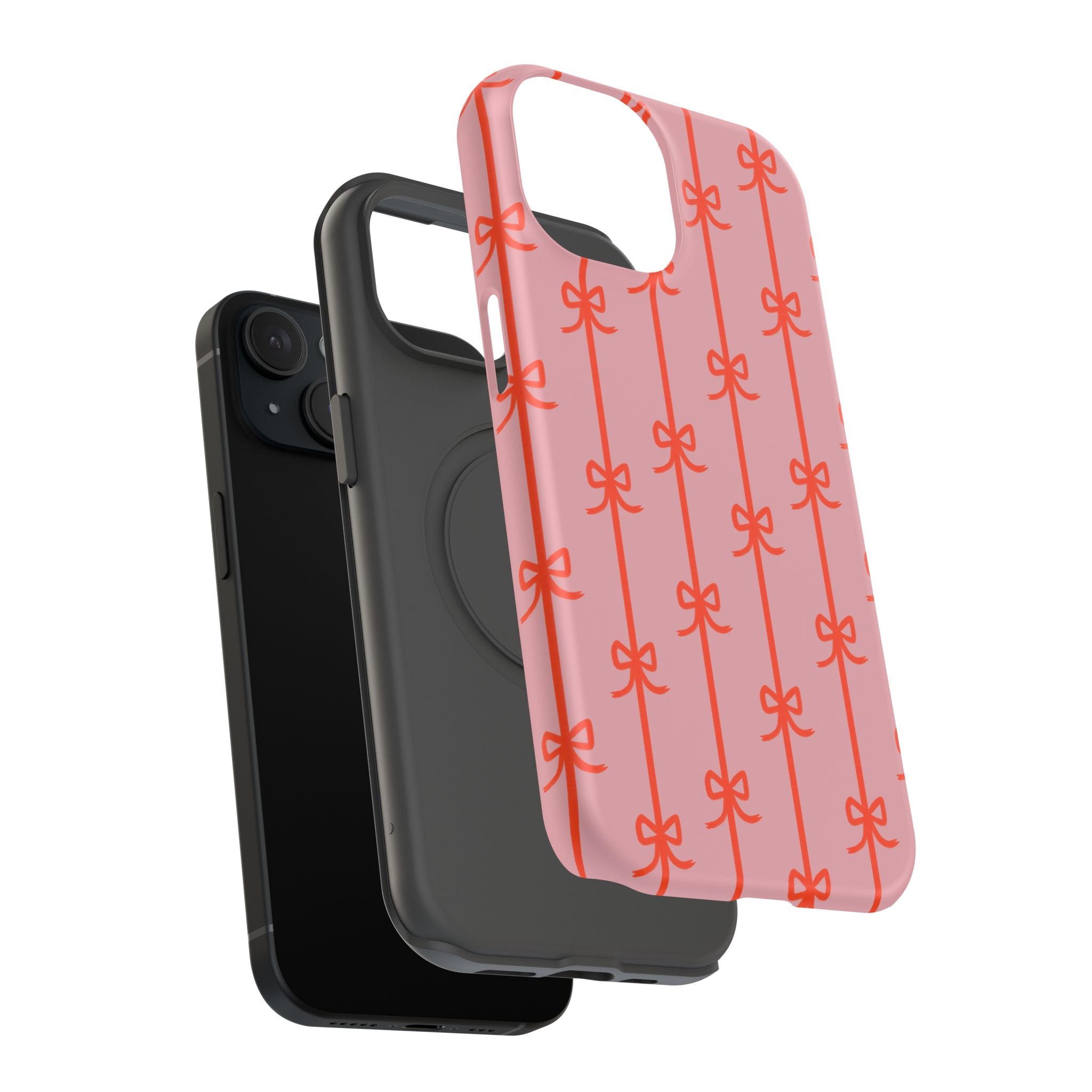 Customizable: Cute Bow Pattern Phone Case