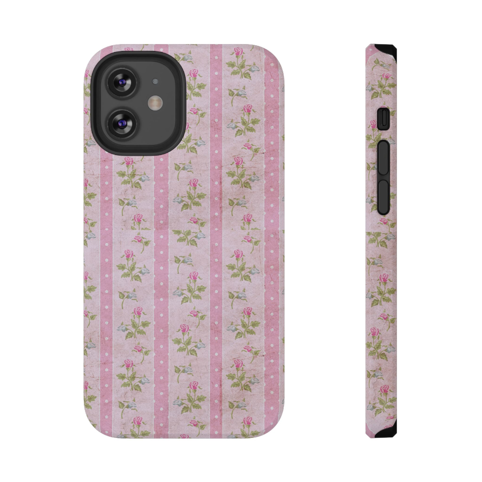 Impact-Resistant Phone Case, Inspirational Quote Case, Gift for Her, Bible Verse Decor, Floral Design Phone Cover