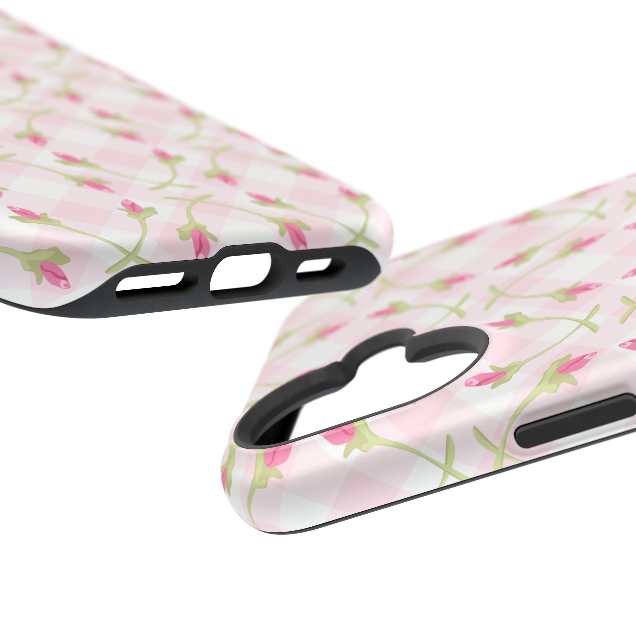 Customizable: Floral Impact-Resistant Phone Case