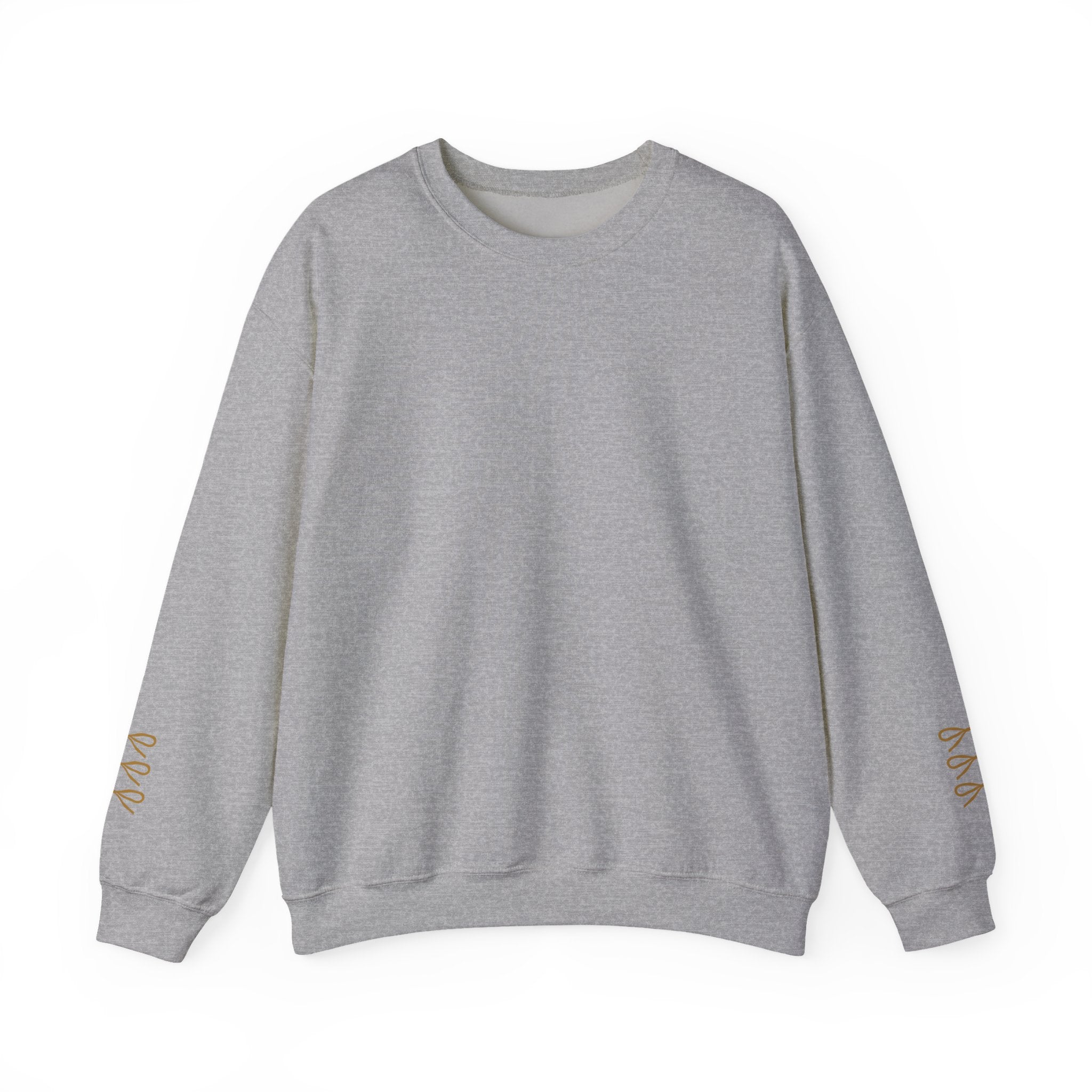 Customizable Gold Football & Bows Sweatshirt
