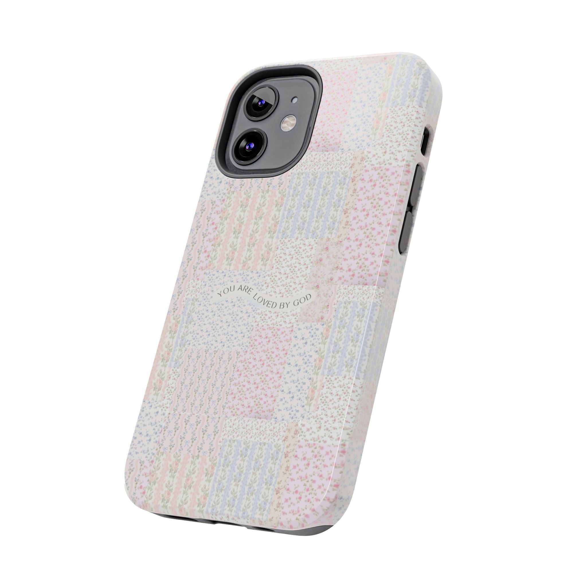 Floral Tough Phone Cases, Protective Phone Cover, Inspirational Tech Accessory, Gift for Her, Fashionable Phone Case, Unique Design