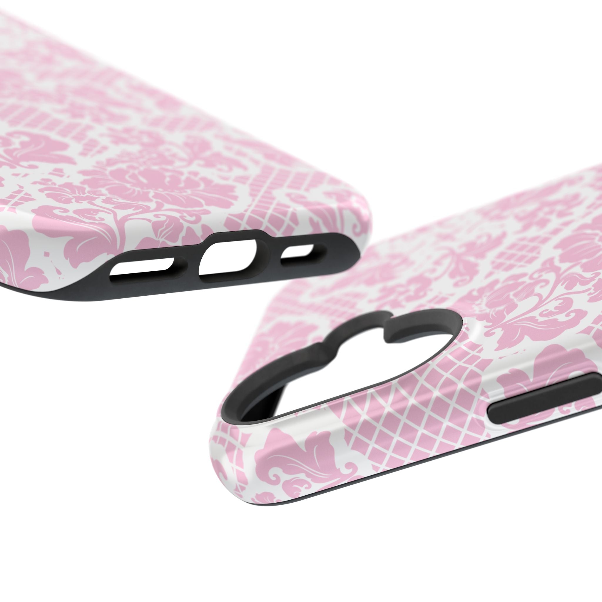 Customizable: Pink Lace Inspired Elegantly Chic Impact-Resistant Case