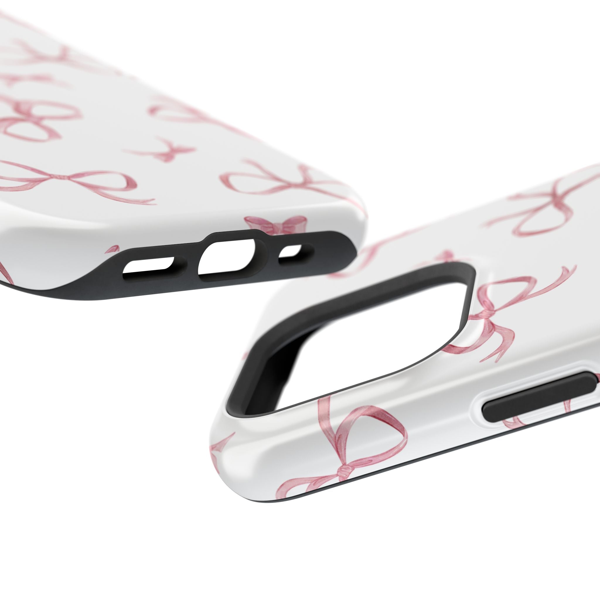 Customizable: Coquette Bow Stylish Impact-Resistant Phone Case