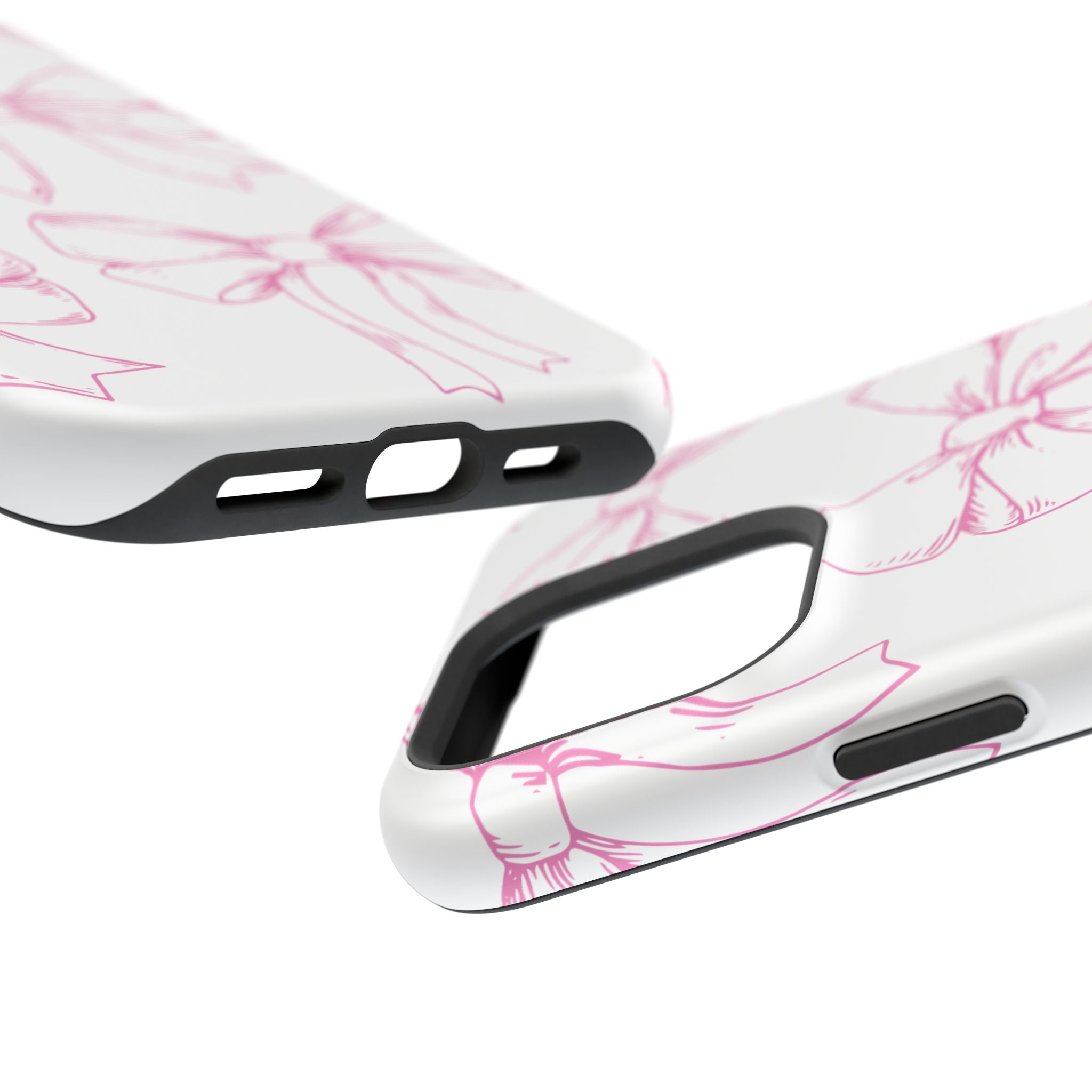 Customizable: Cute Bow Pattern Phone Case
