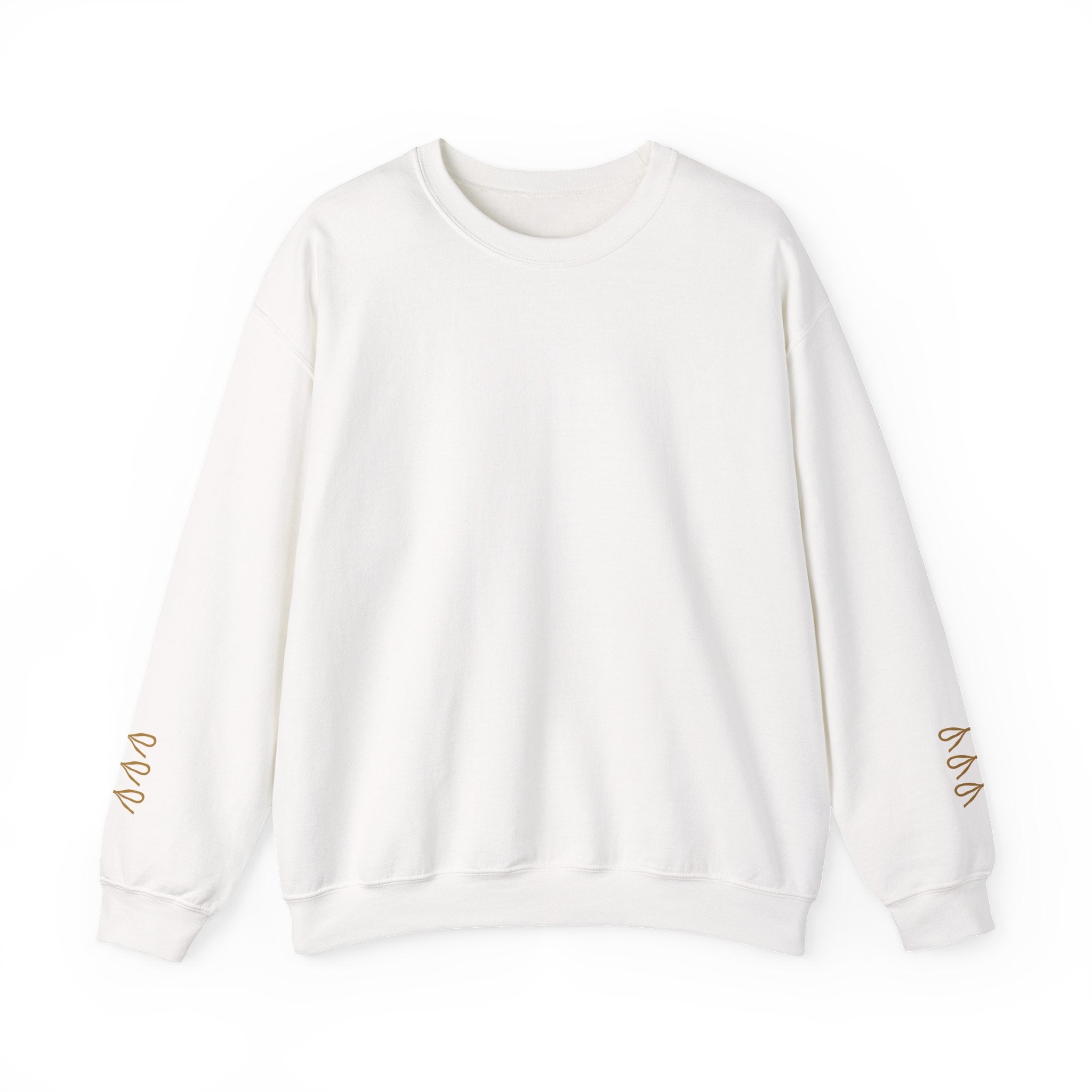 Customizable Gold Football & Bows Sweatshirt