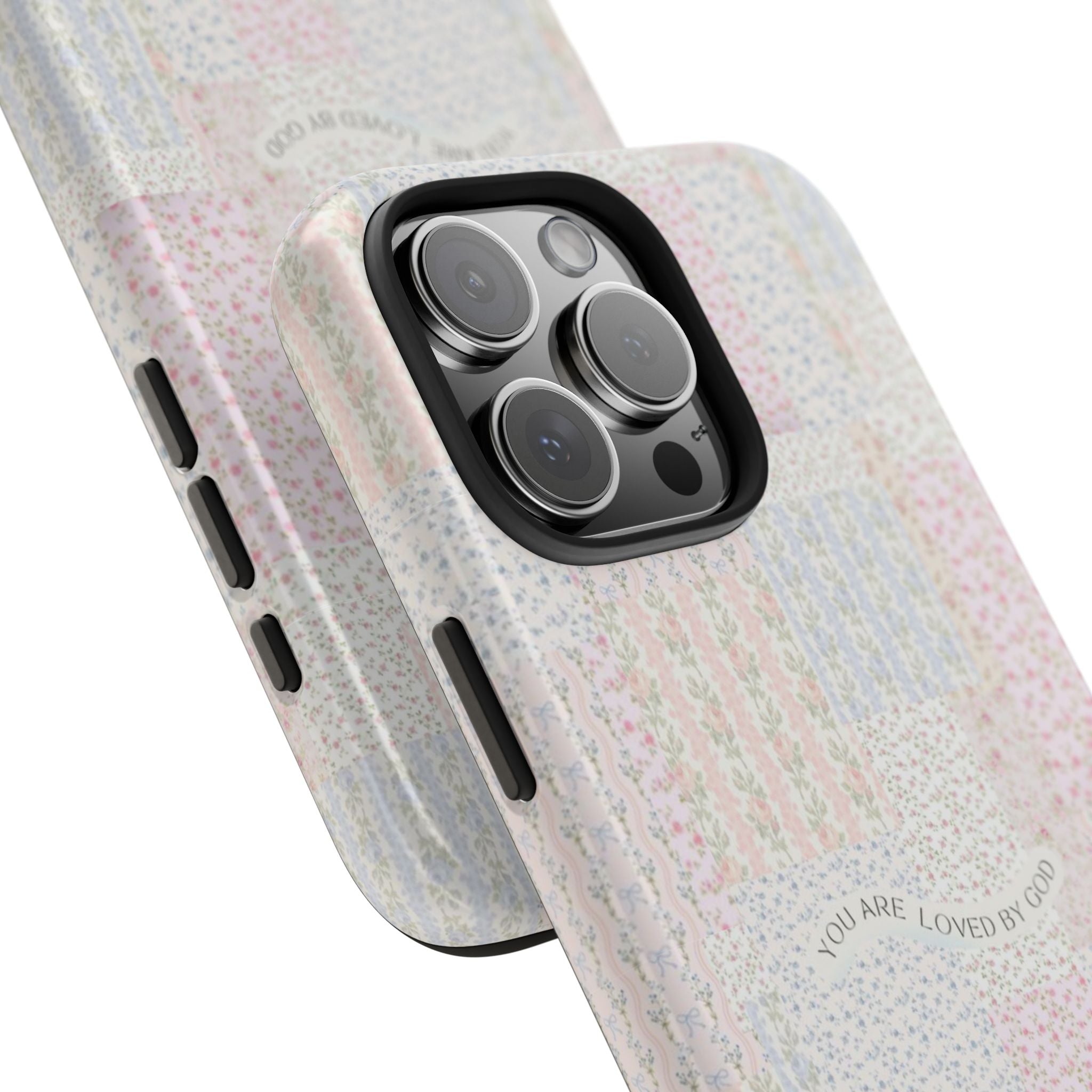 Floral Tough Phone Cases, Protective Phone Cover, Inspirational Tech Accessory, Gift for Her, Fashionable Phone Case, Unique Design