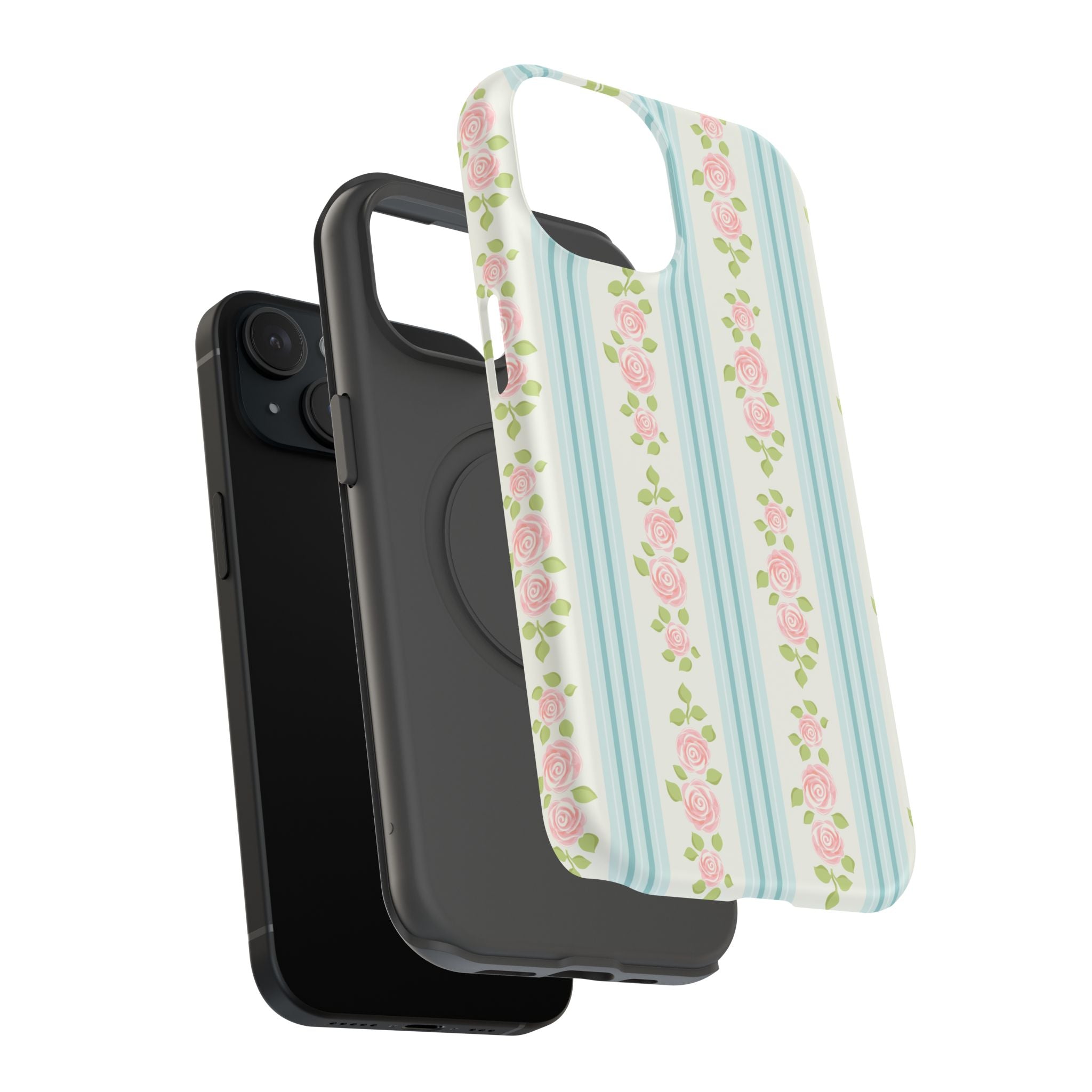 Customizable: Floral Impact-Resistant Phone Case