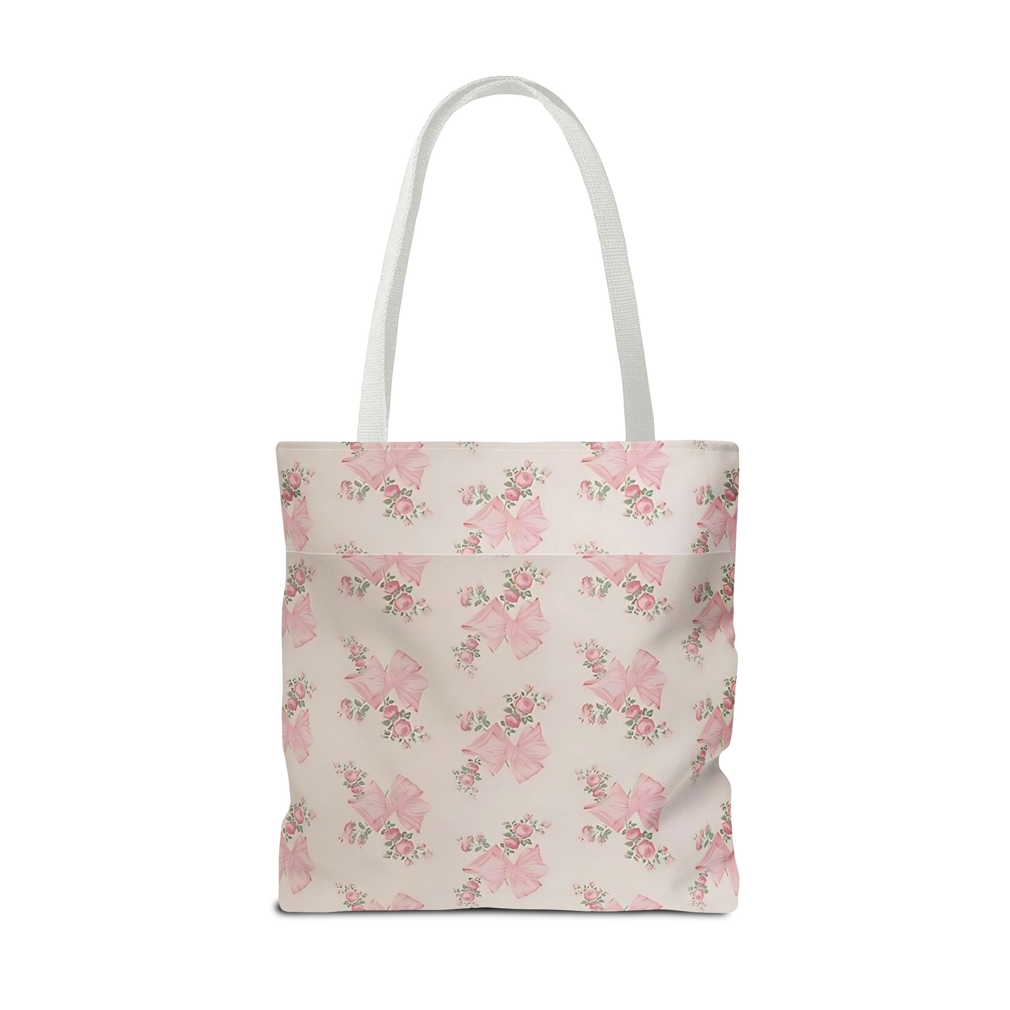 Customizable Tote Bag - Floral Whimsical Girly Aesthetic Design