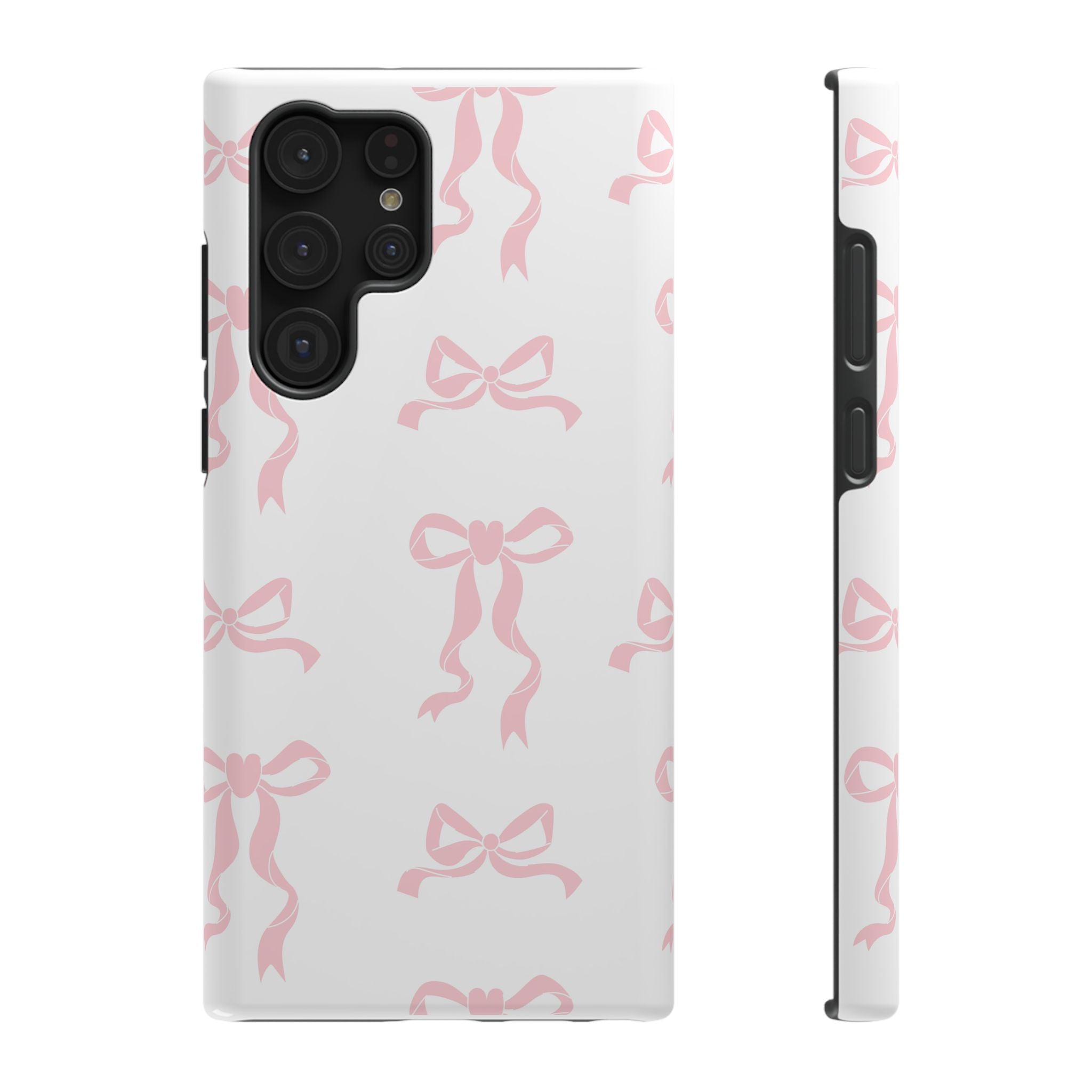 Customizable Cute Bow Pattern Phone Case