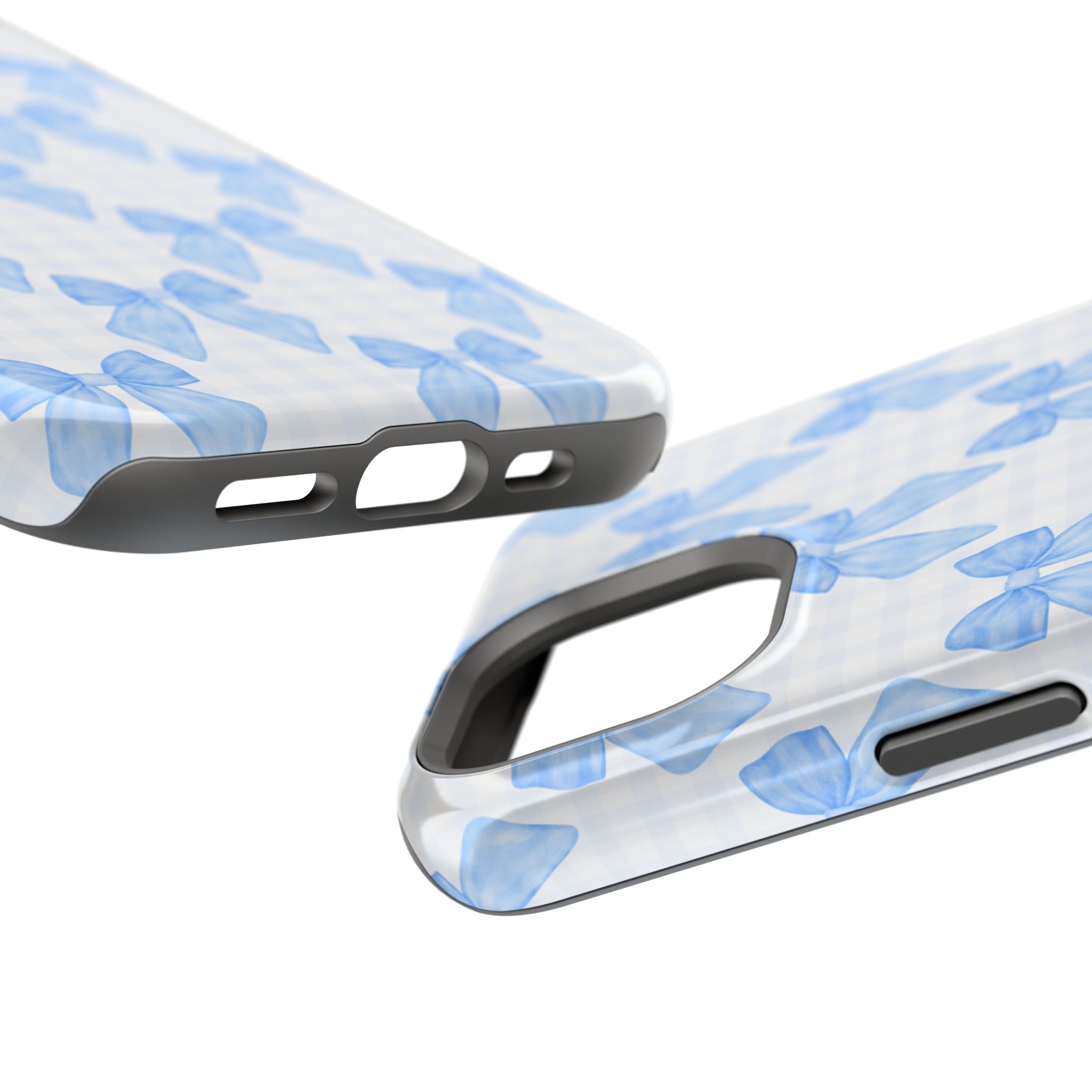 Customizable: Charming Bow Pattern Phone Case
