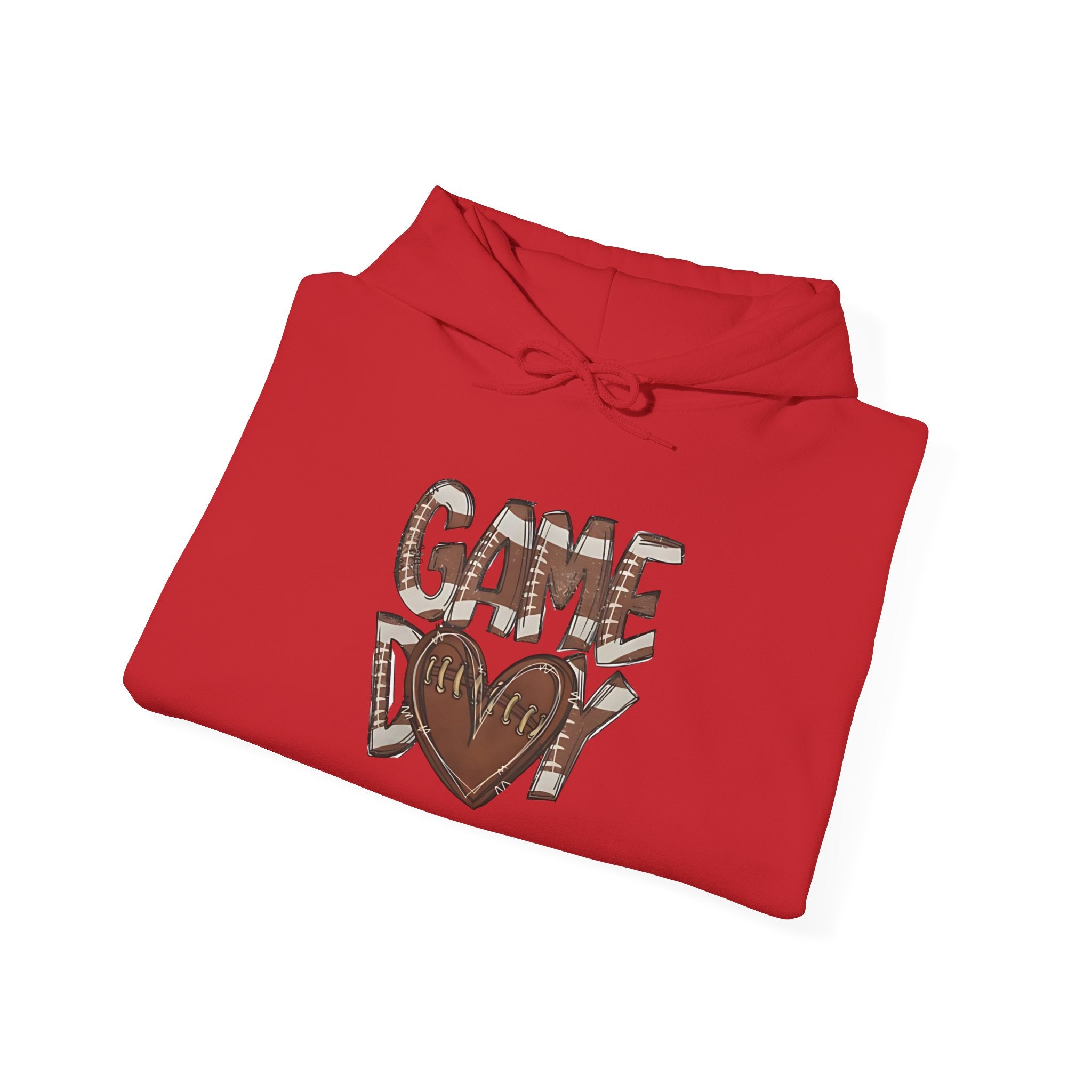 Football Heart Game Day Hoodie