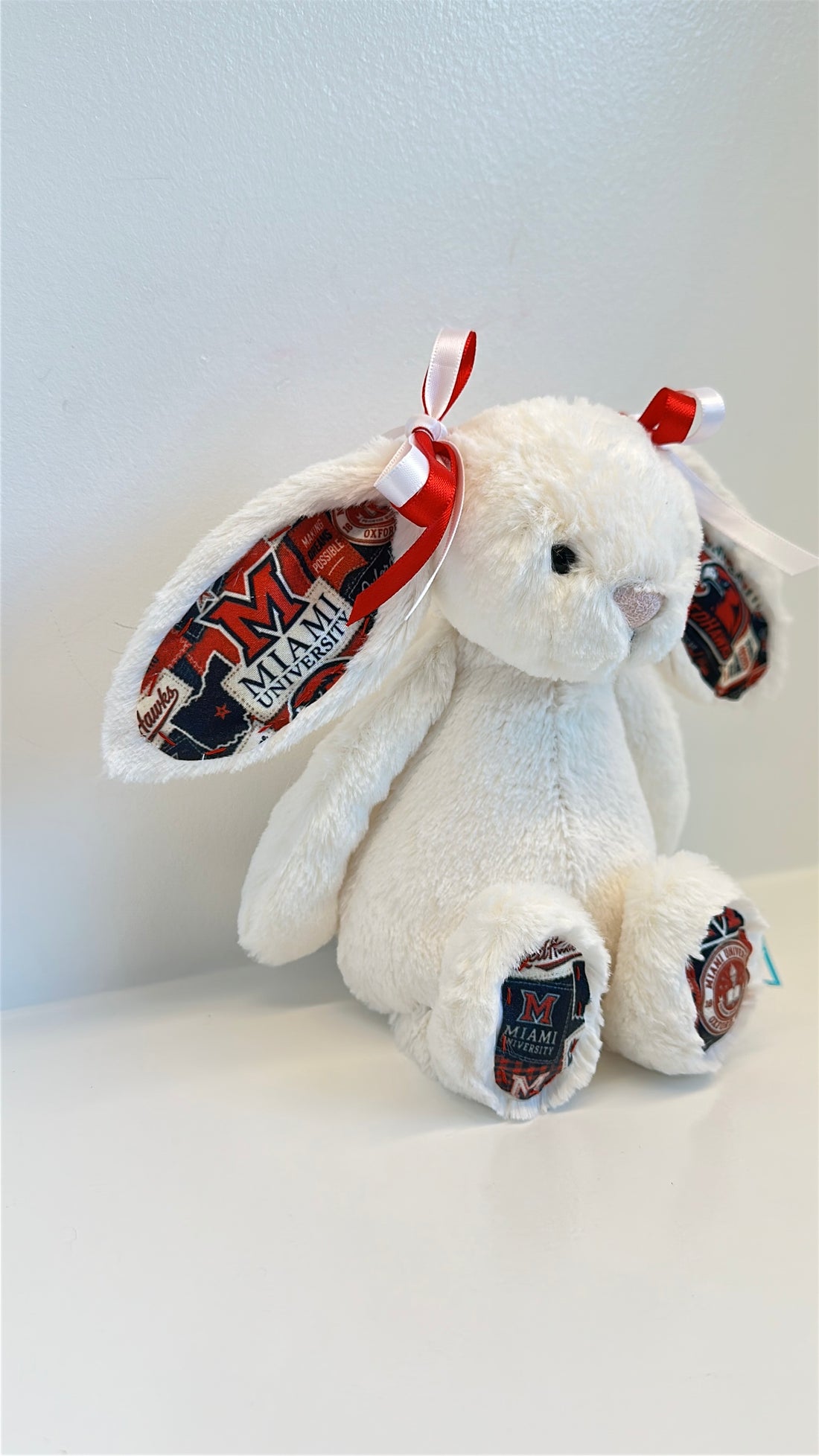 Miami University of Ohio Custom College Jellycat Bunny