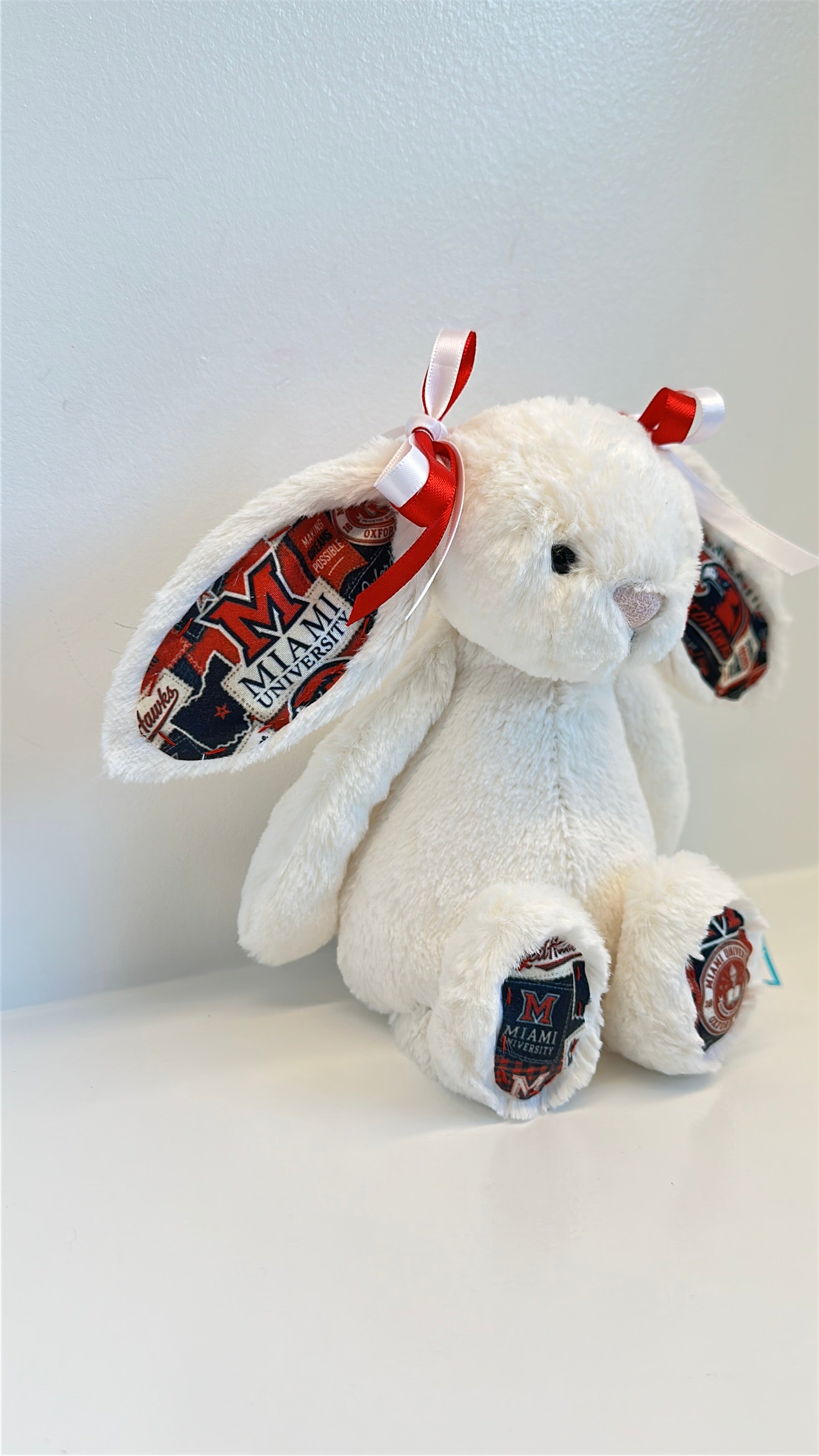 Miami University of Ohio Custom College Jellycat Bunny