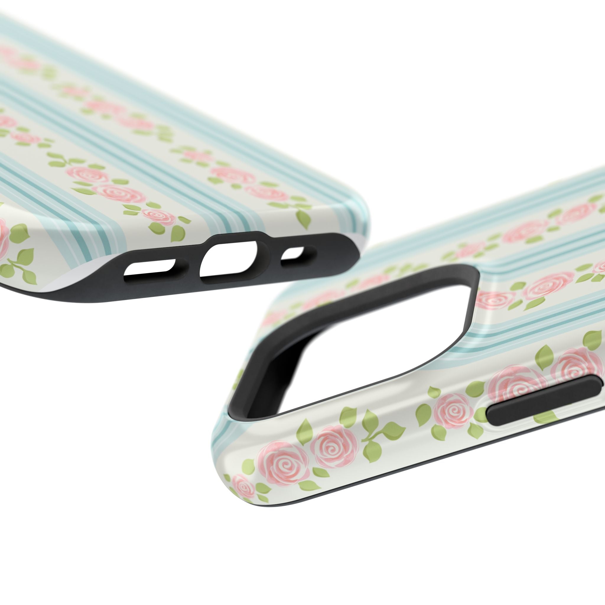 Customizable: Floral Impact-Resistant Phone Case
