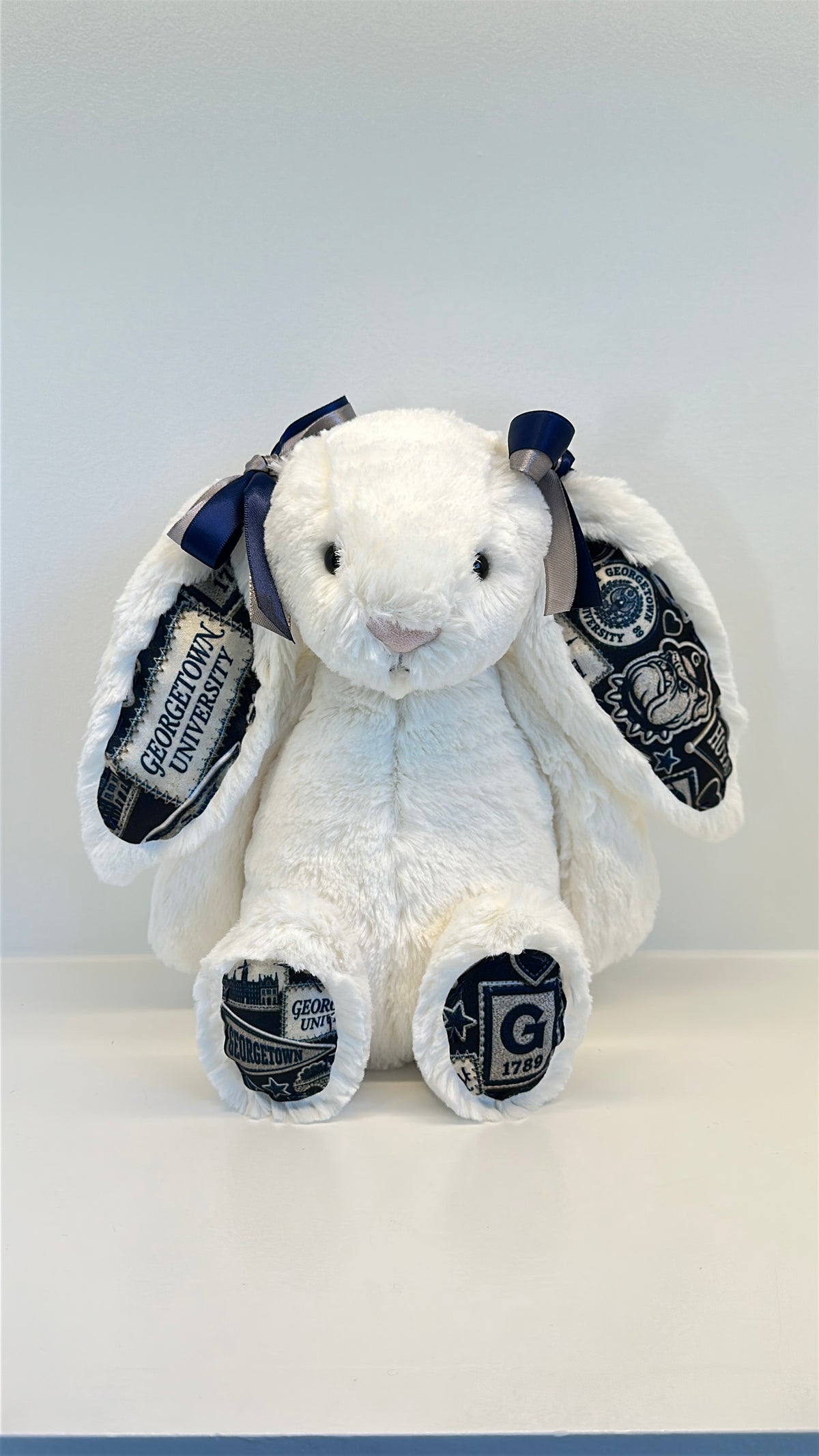 Georgetown University Custom College Jellycat Bunny