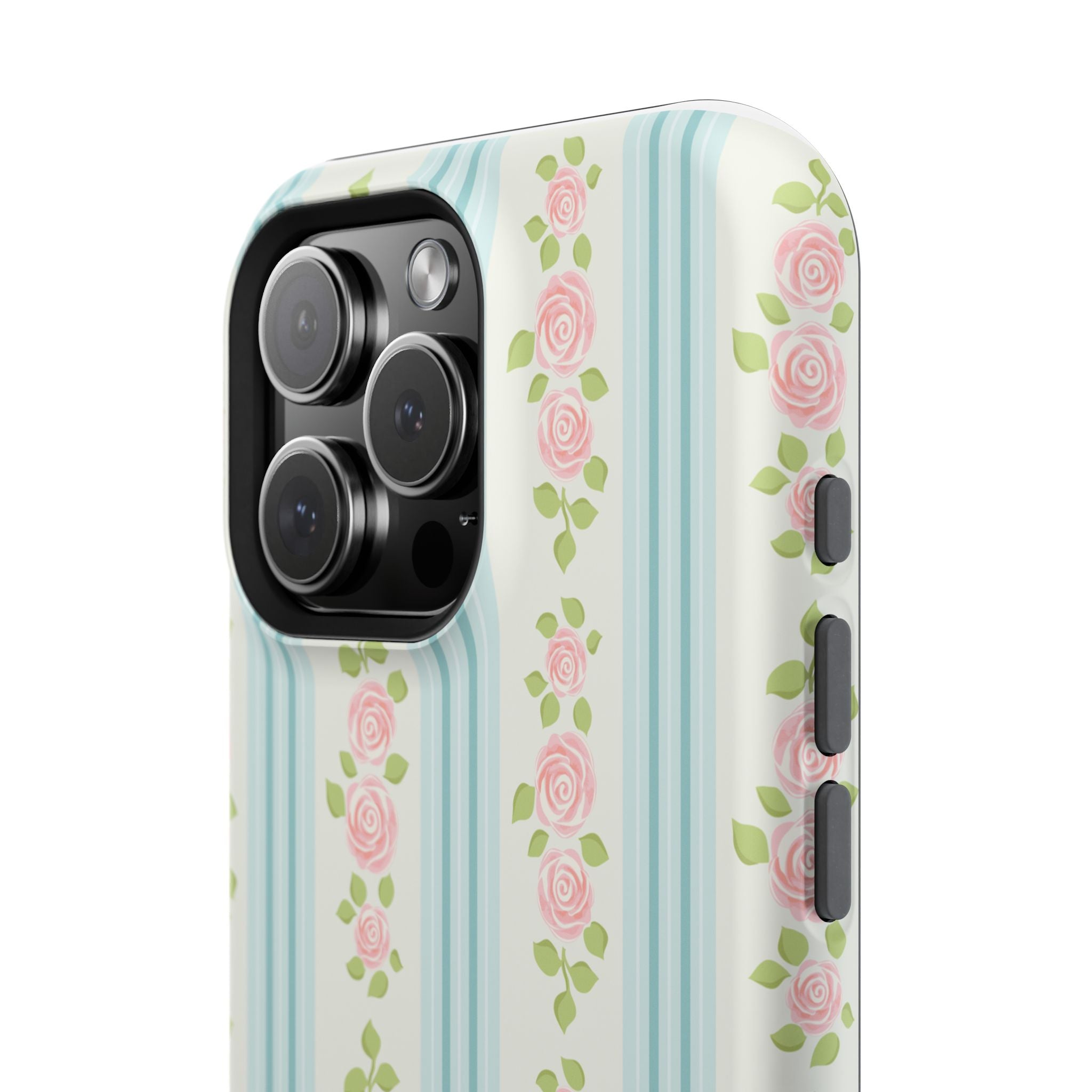 Customizable: Floral Impact-Resistant Phone Case