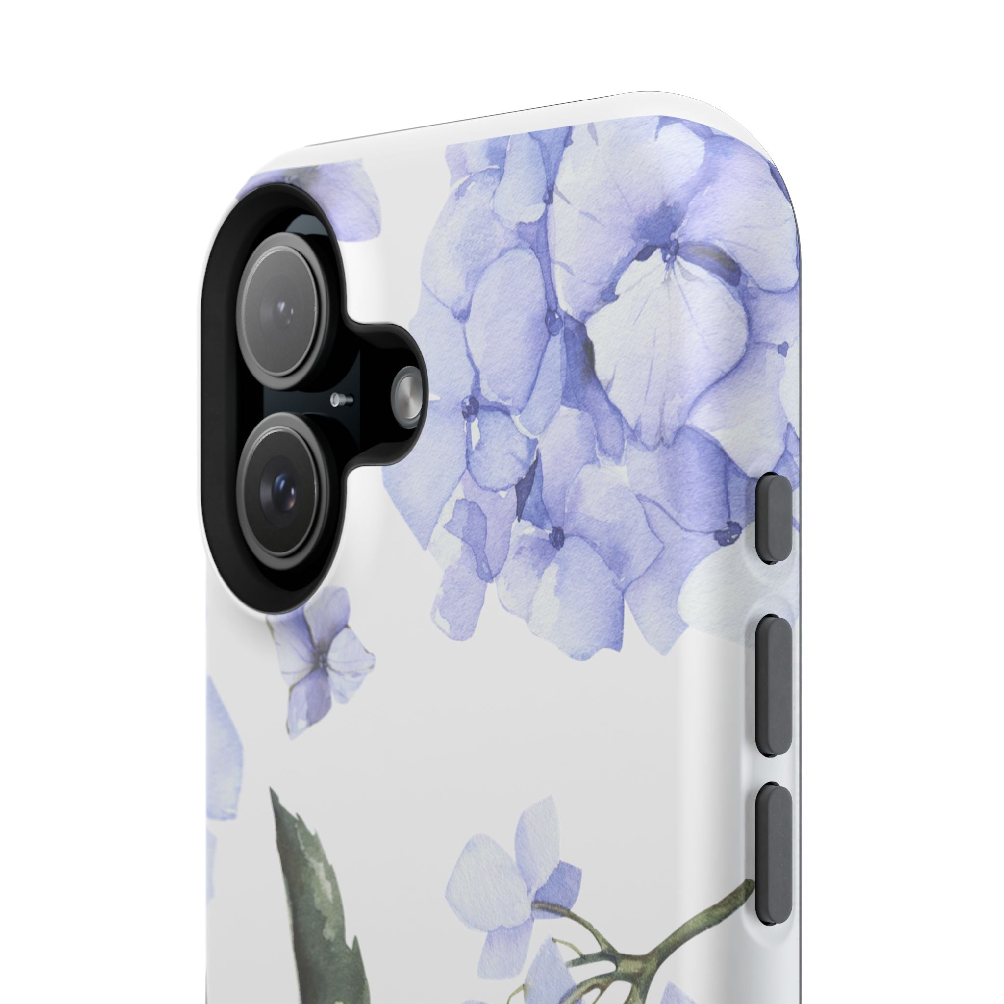 Customizable: Floral Purple Hydrangea Impact-Resistant Phone Case