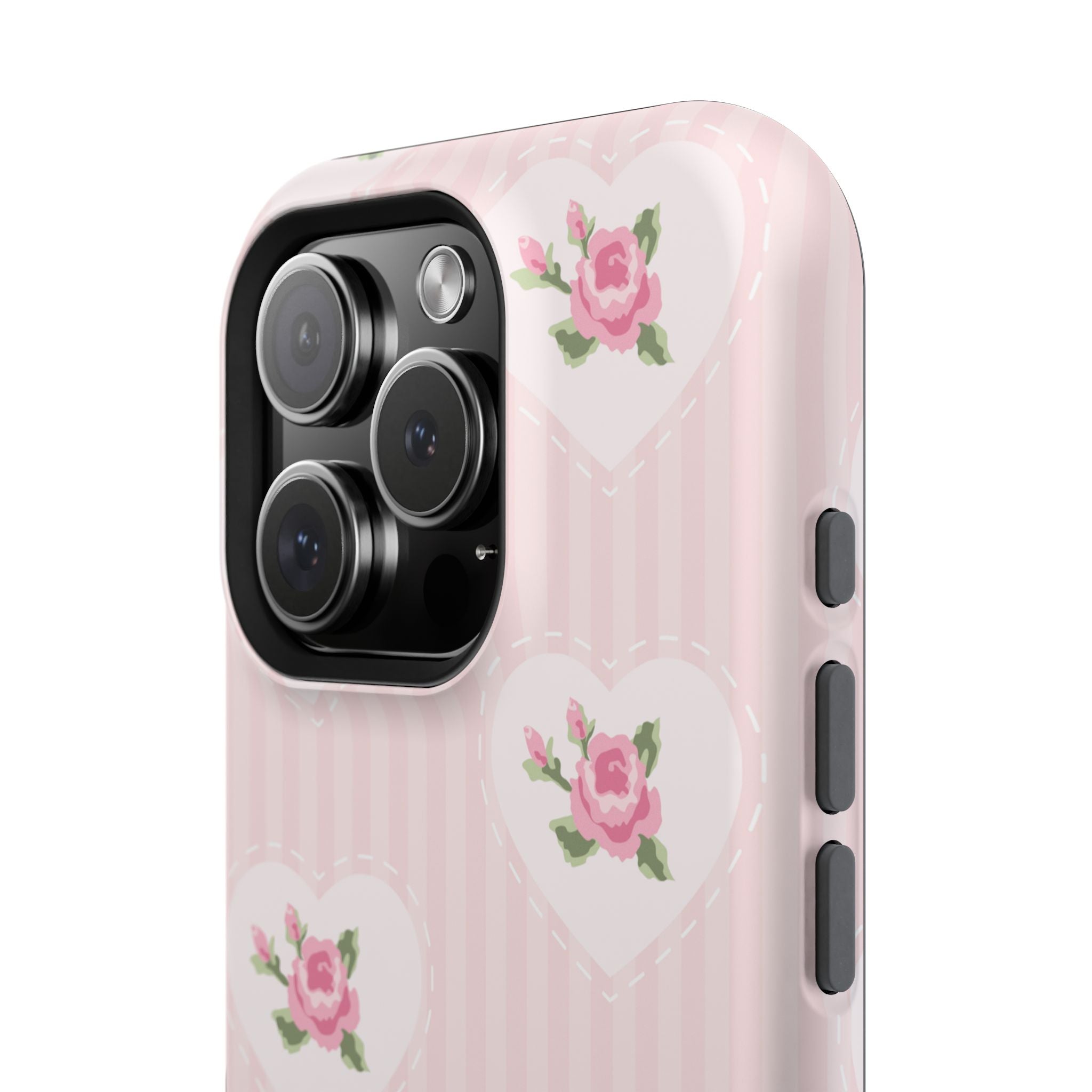 Customizable: Floral Heart Phone Case