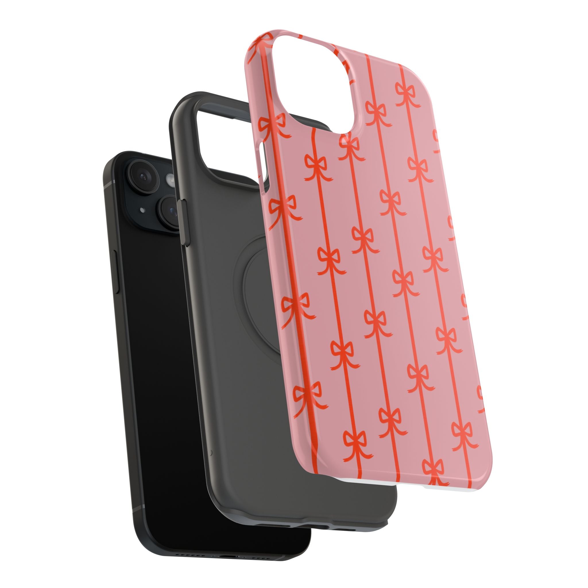 Customizable: Cute Bow Pattern Phone Case