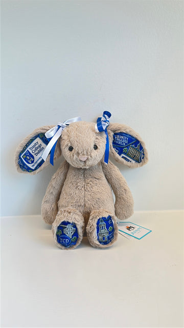 Trinity College Dublin Custom College Jellycat Bunny