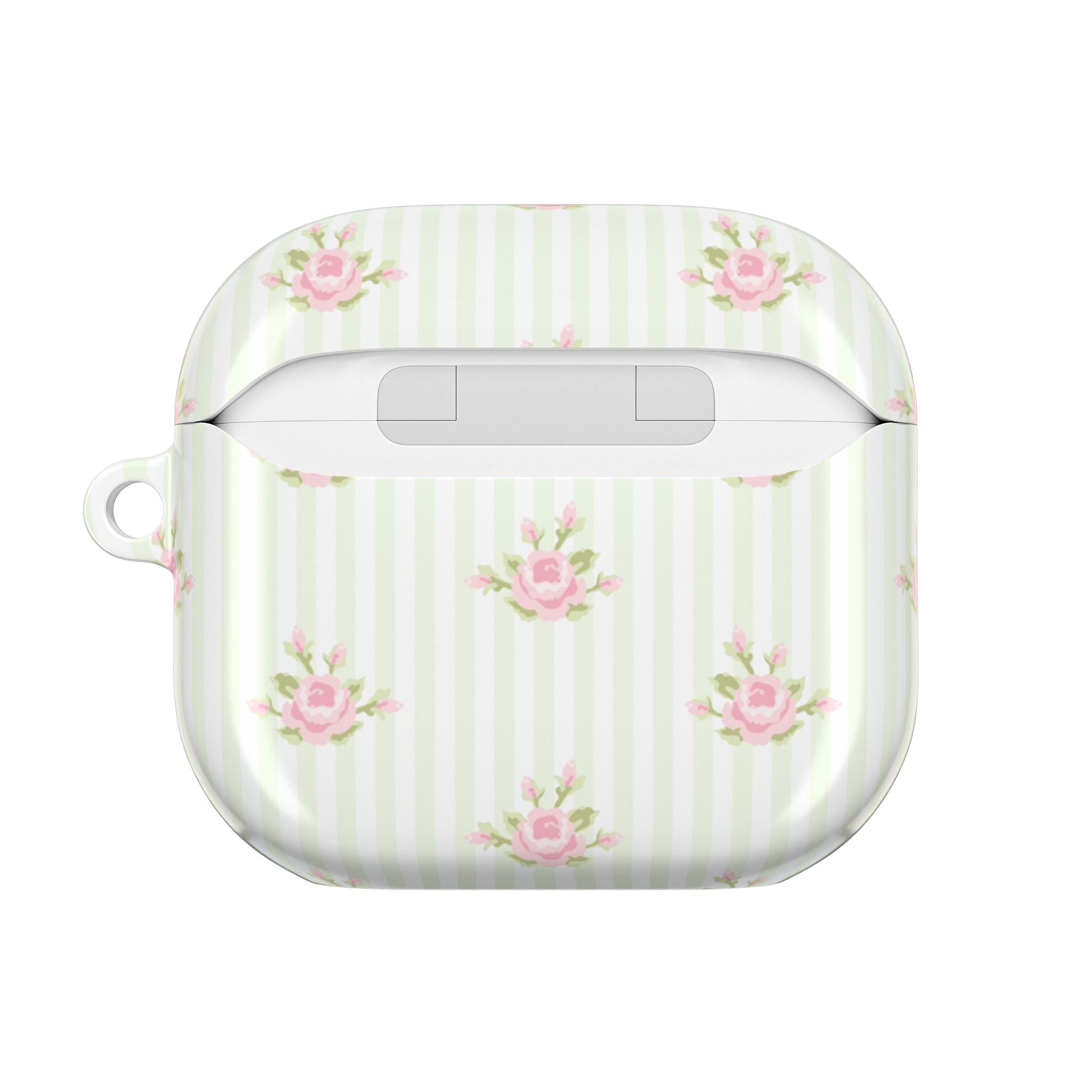 Floral AirPod Cases | Cute Tech Accessory, Gift for Her, Floral Pattern, Spring Vibes, Rose Design, Trendy Earbud Case