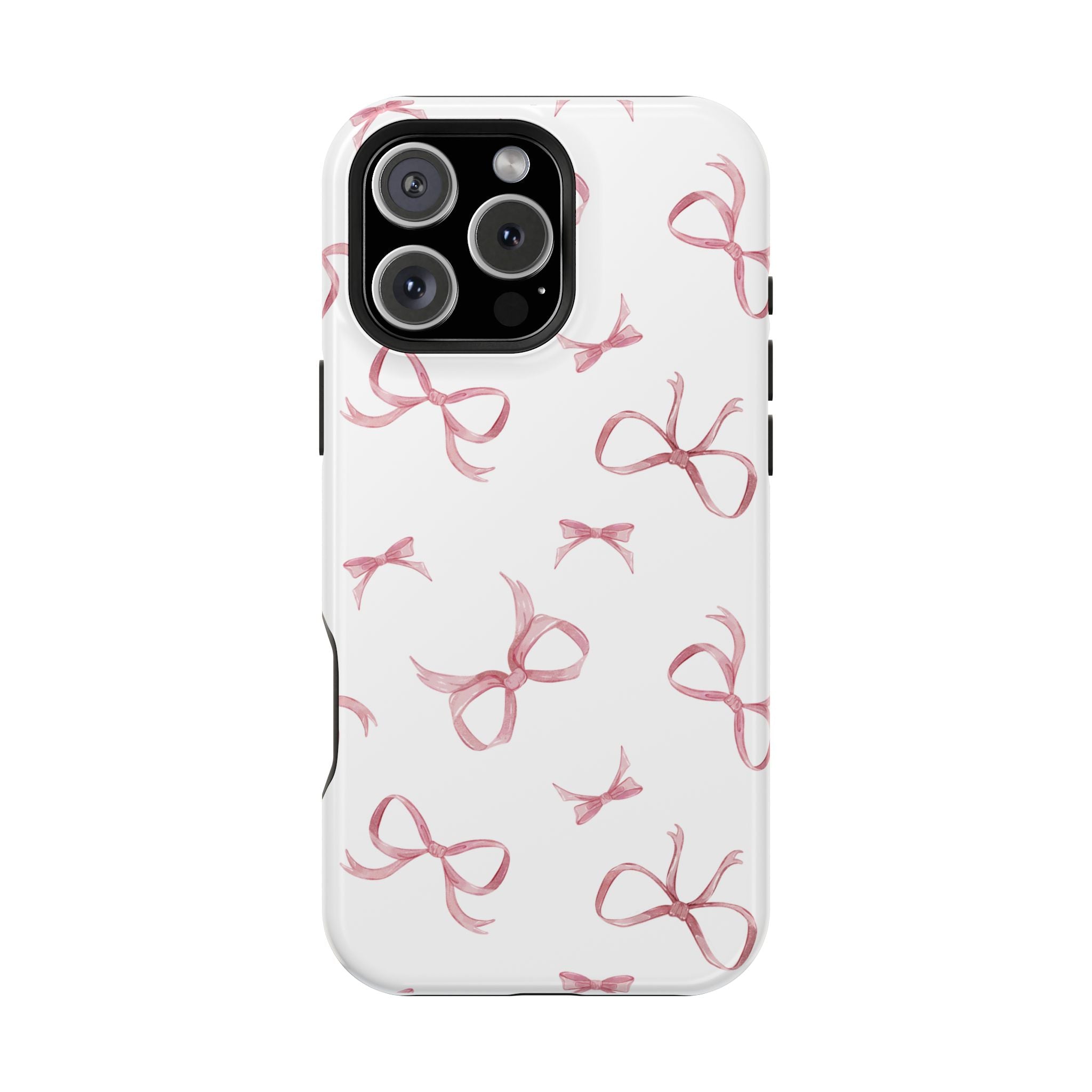 Customizable: Coquette Bow Stylish Impact-Resistant Phone Case