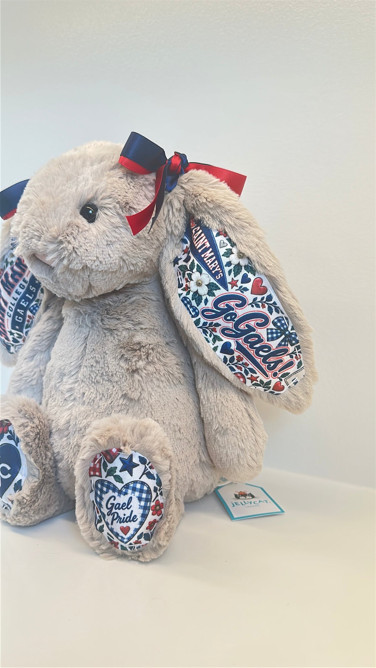 Saint Mary's College of California Fully Custom Jellycat Bunny