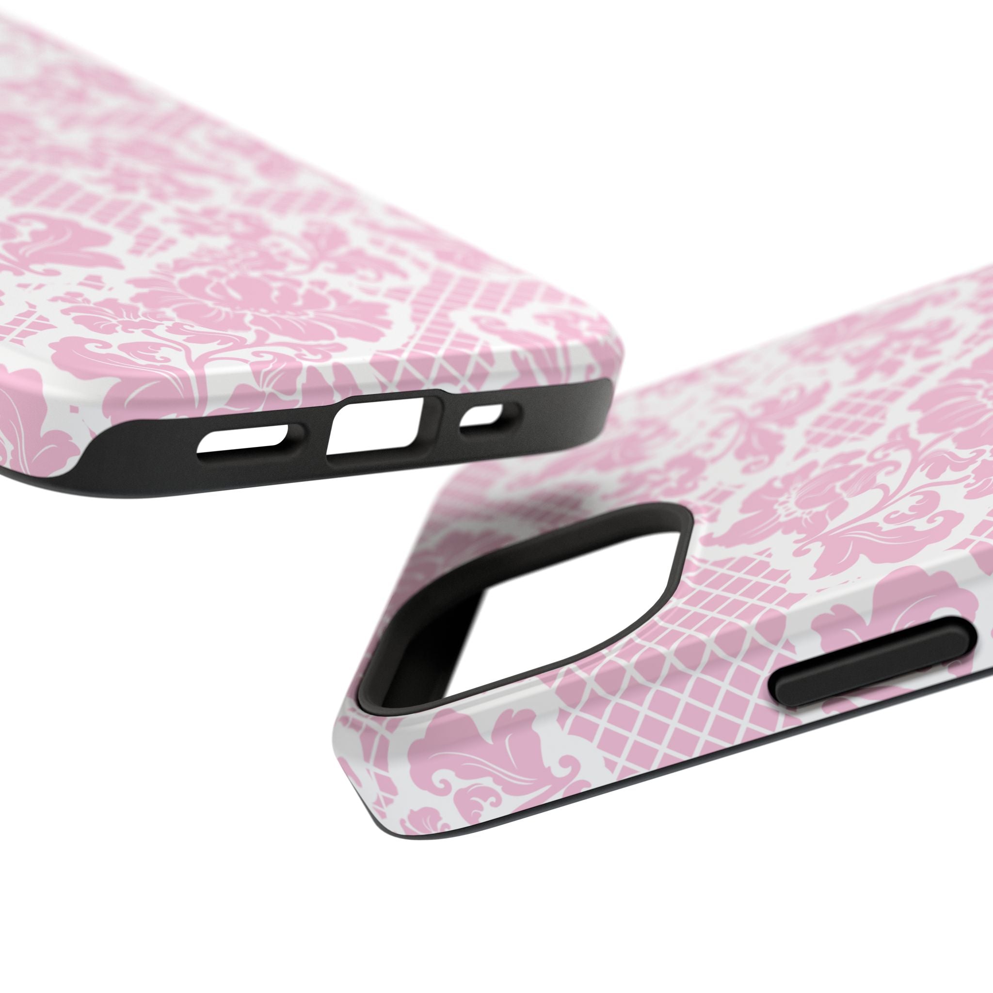 Customizable: Pink Lace Inspired Elegantly Chic Impact-Resistant Case