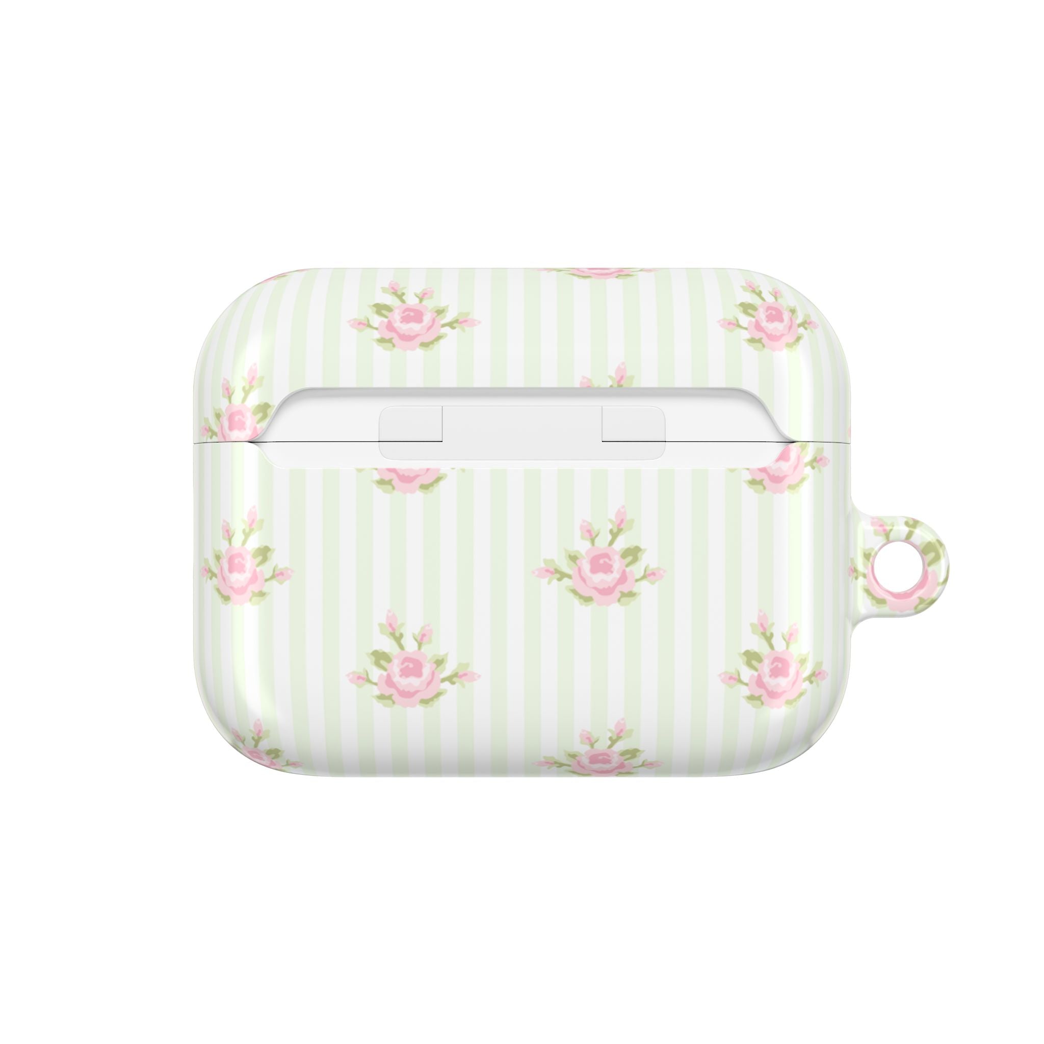 Floral AirPod Cases | Cute Tech Accessory, Gift for Her, Floral Pattern, Spring Vibes, Rose Design, Trendy Earbud Case