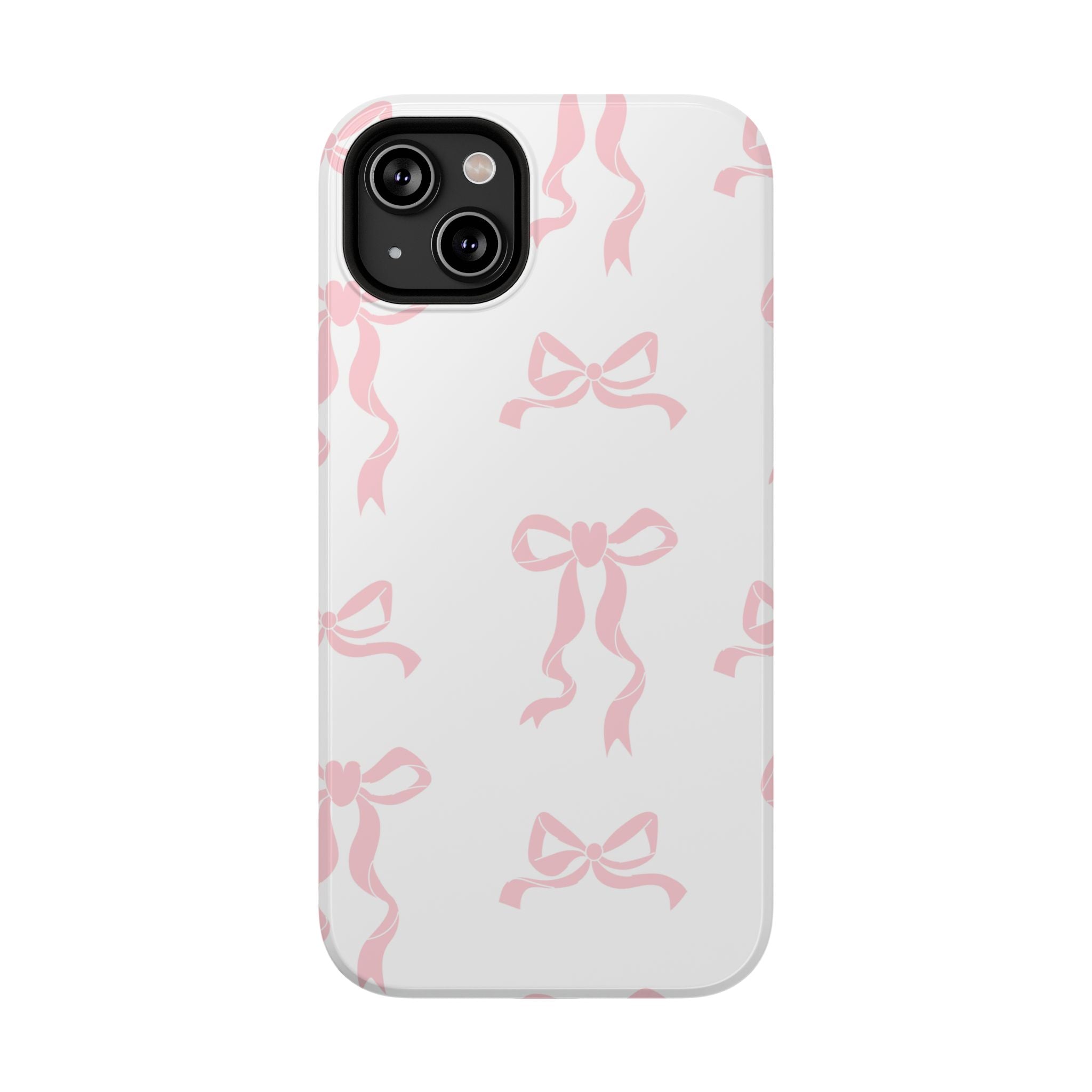 Customizable Cute Bow Pattern Phone Case