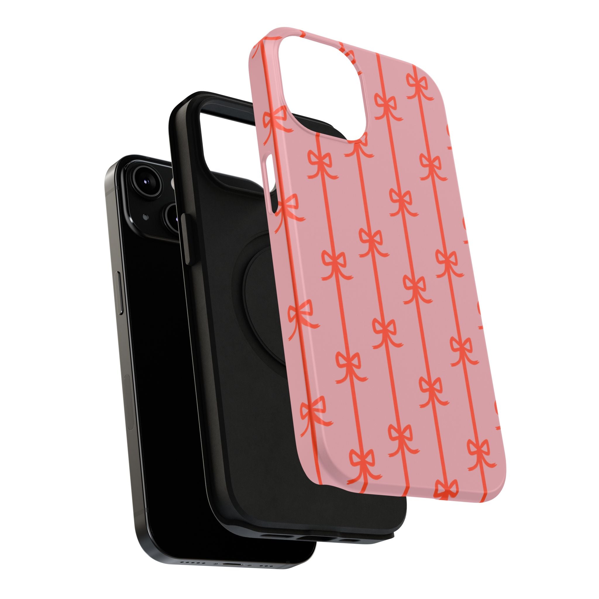 Customizable: Cute Bow Pattern Phone Case