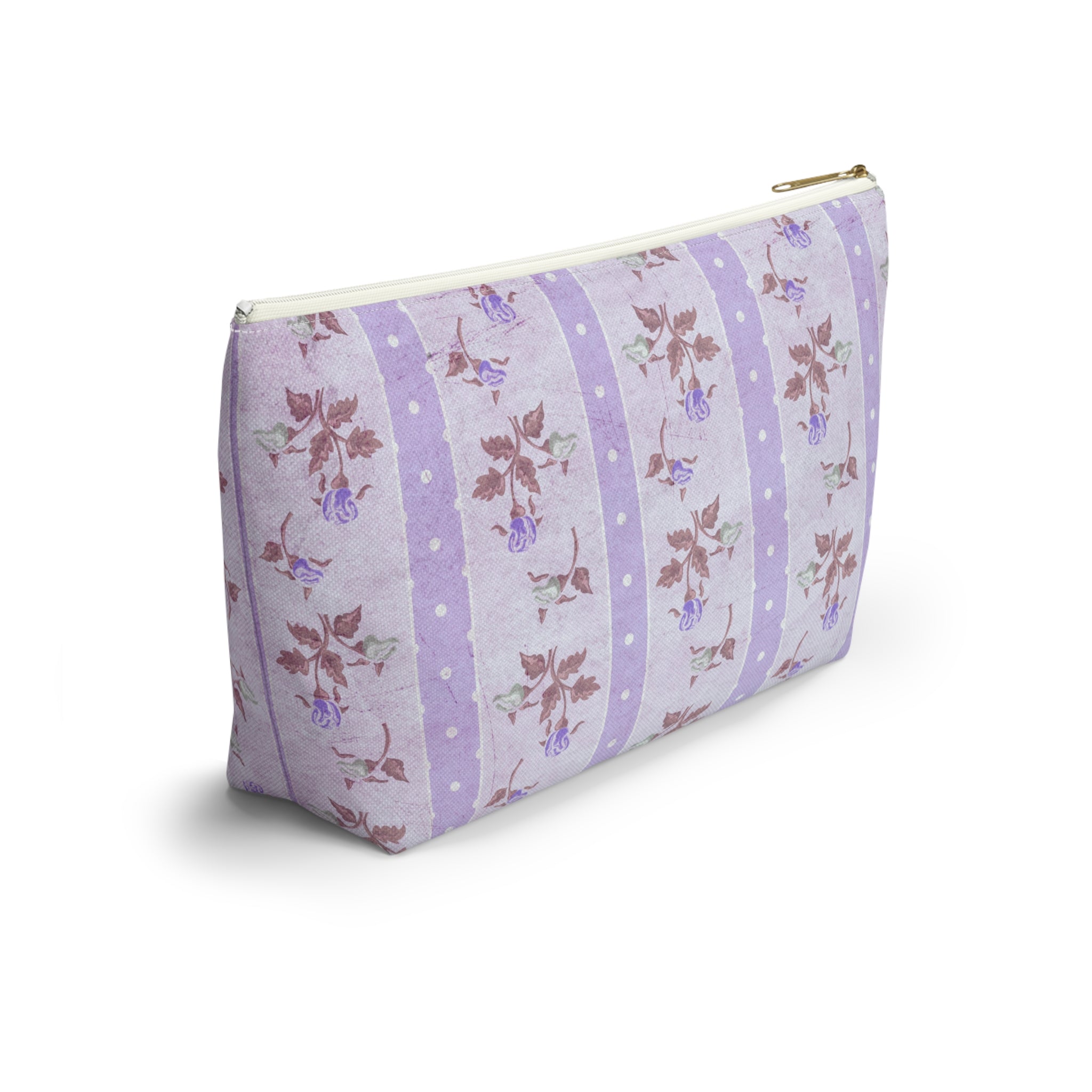 Customizable: Chic Floral Accessory Pouch, Makeup Bag, Travel Organizer, Gift for Her, Floral Toiletry Bag, Cute Pencil Case