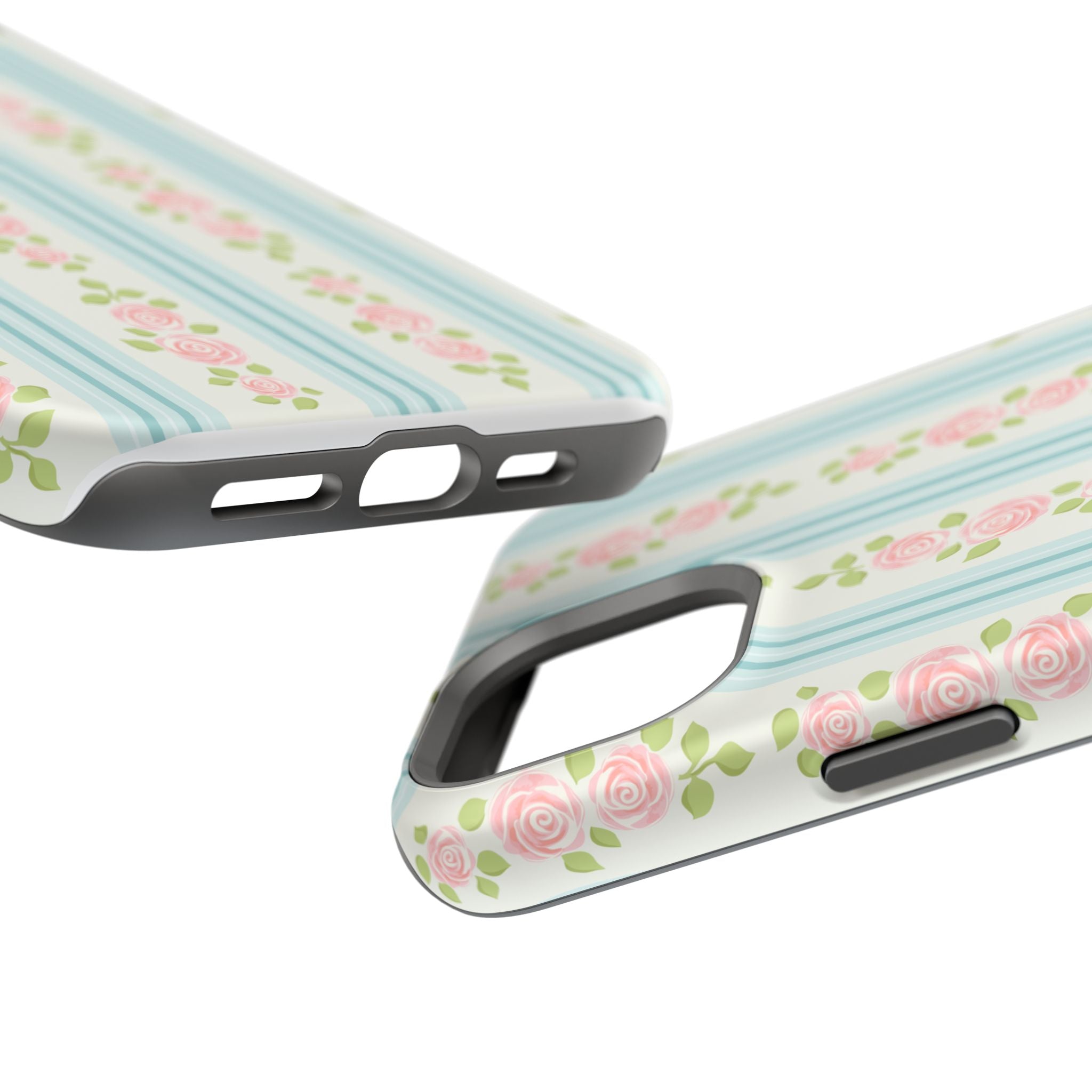Customizable: Floral Impact-Resistant Phone Case