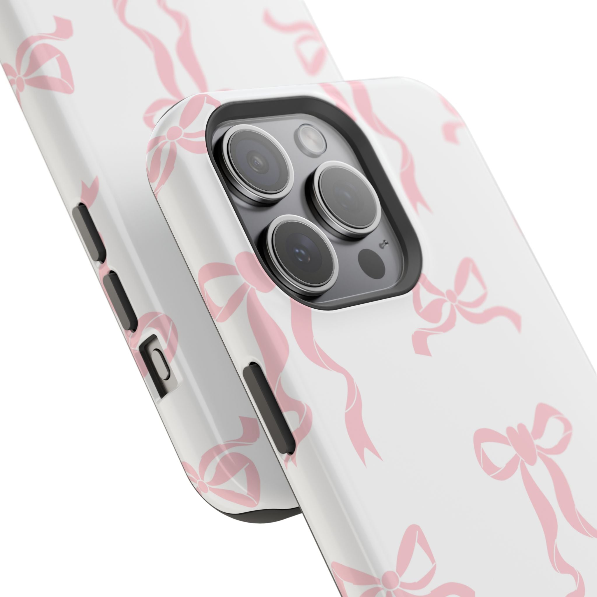 Customizable Cute Bow Pattern Phone Case