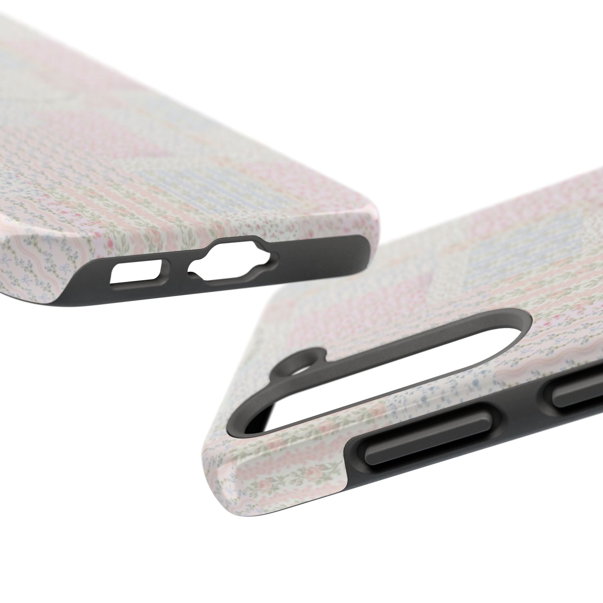 Floral Tough Phone Cases, Protective Phone Cover, Inspirational Tech Accessory, Gift for Her, Fashionable Phone Case, Unique Design