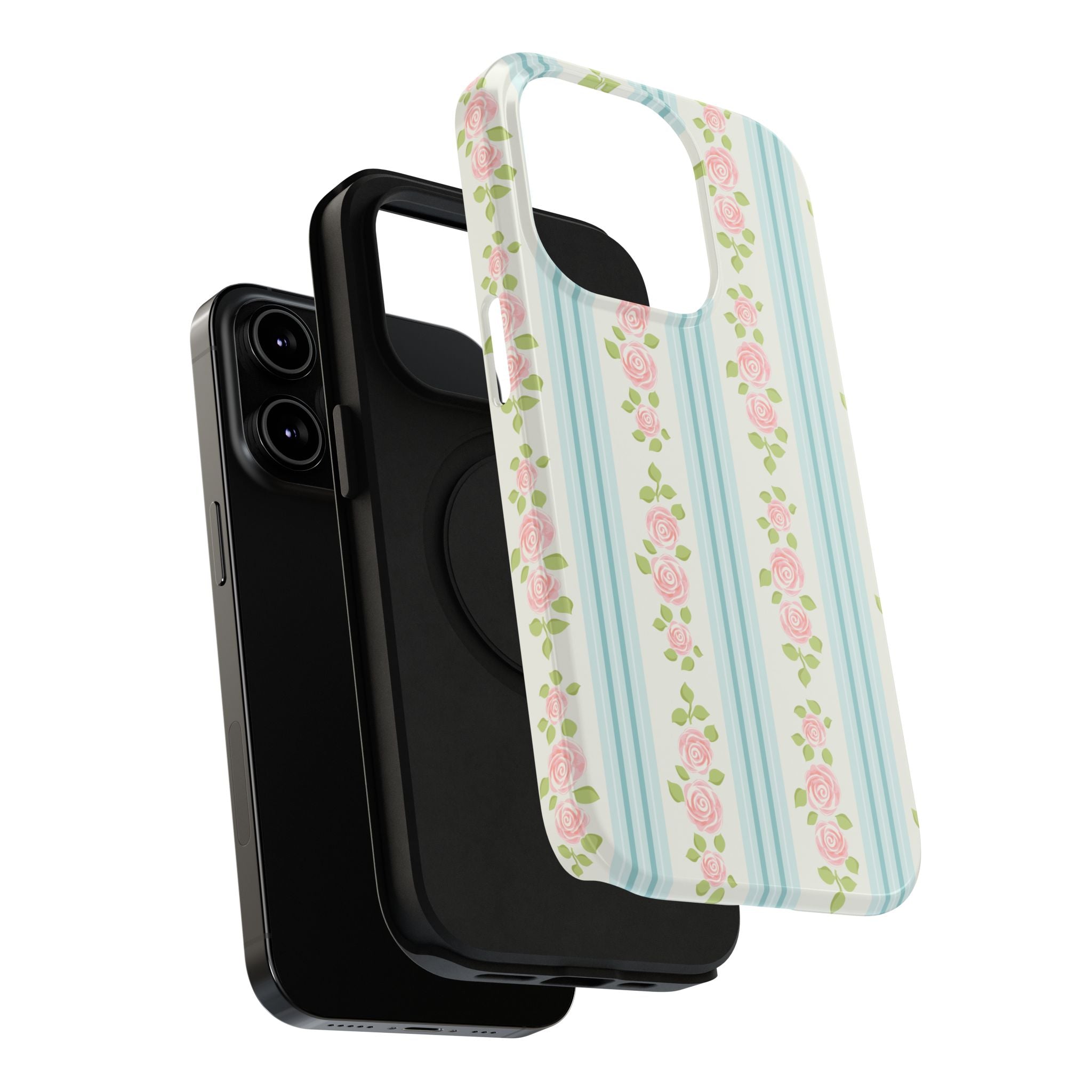 Customizable: Floral Impact-Resistant Phone Case