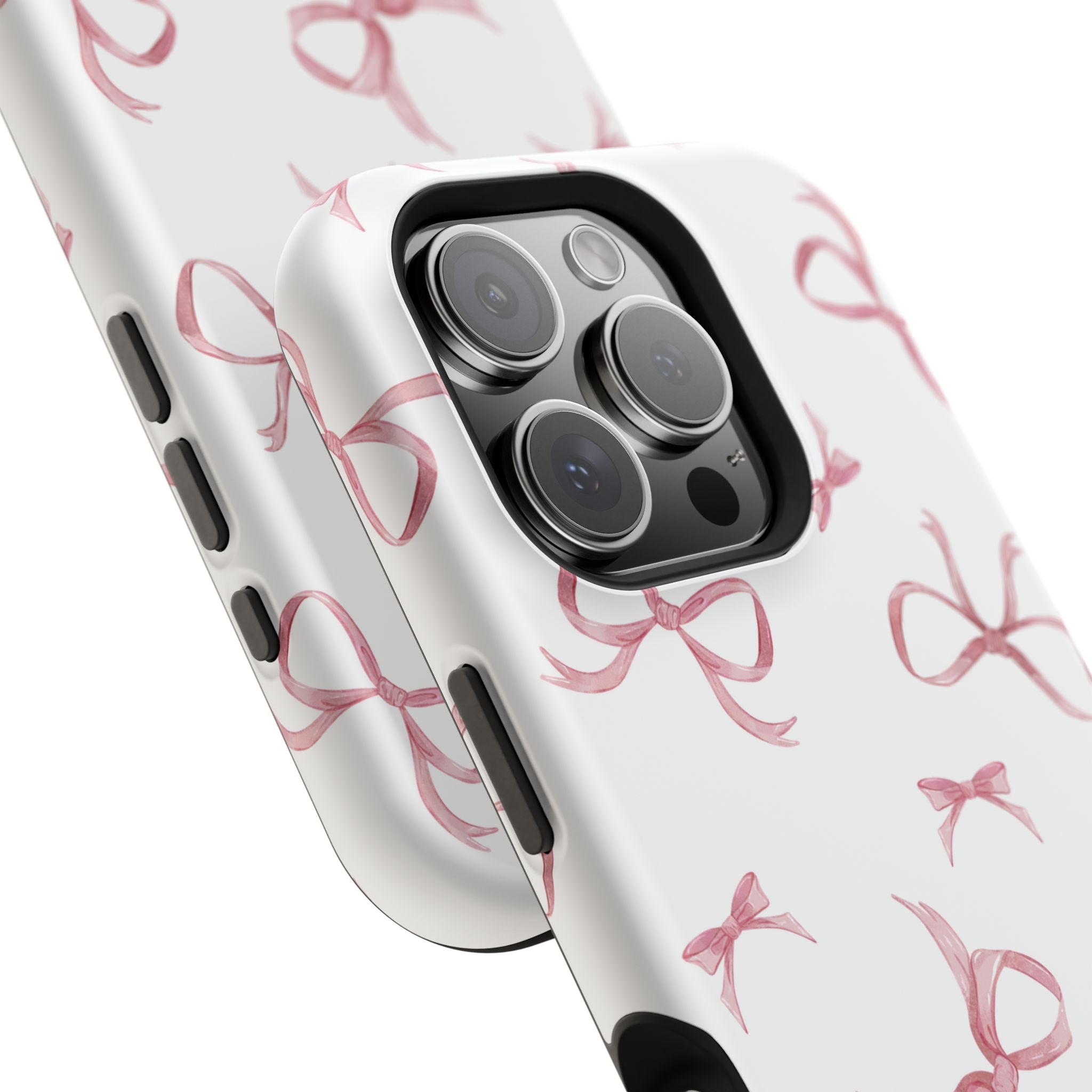 Customizable: Coquette Bow Stylish Impact-Resistant Phone Case