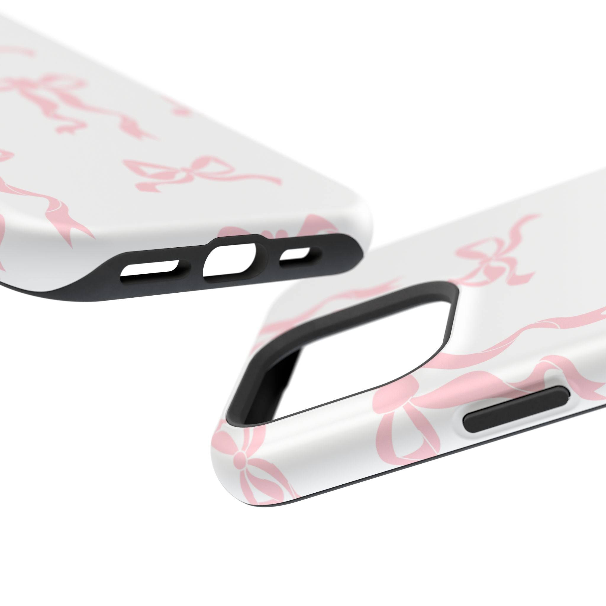 Customizable Cute Bow Pattern Phone Case