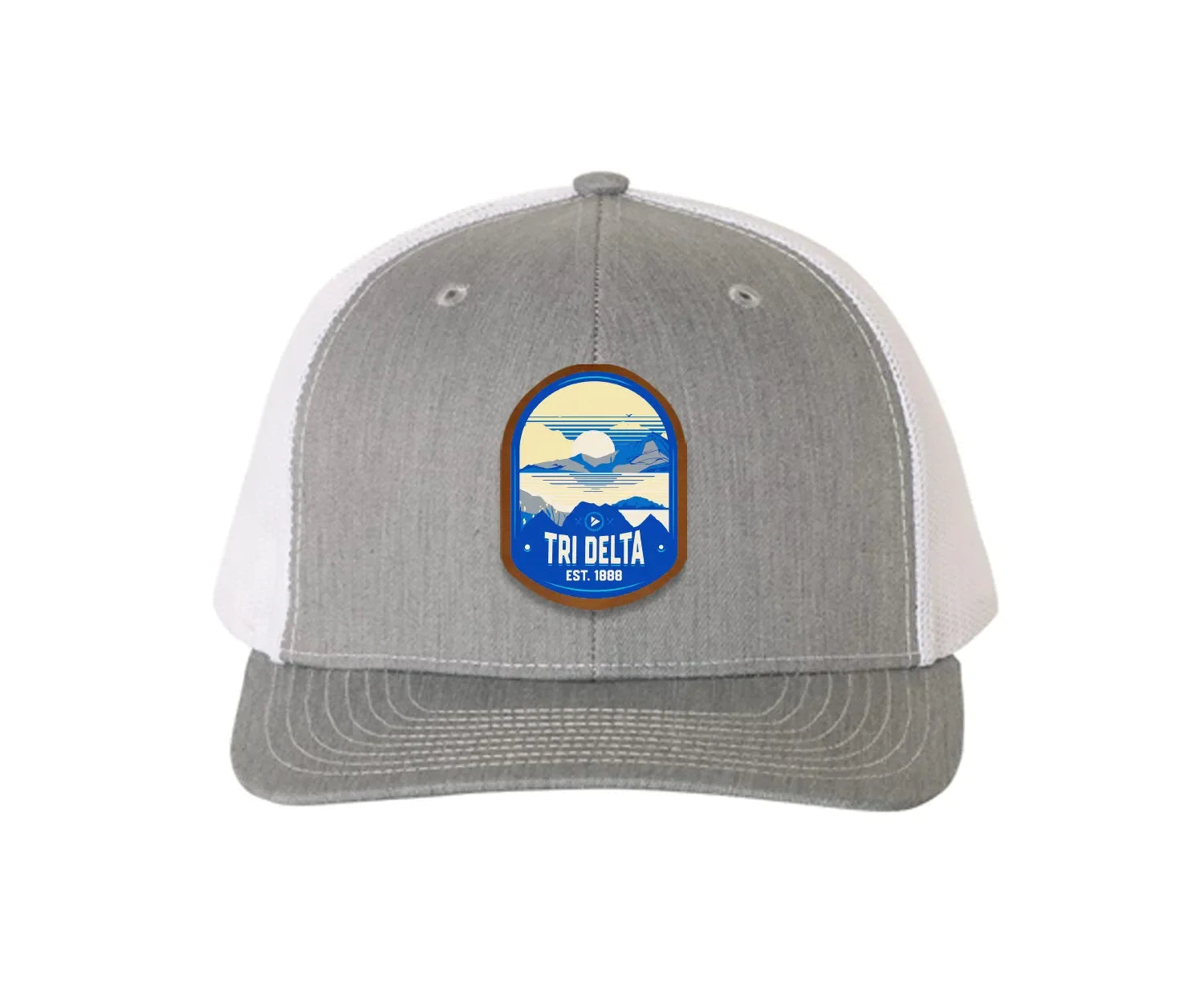 Tri Delta Richardson 112 UV Print Leatherette Patch Trucker Hat - Ventura